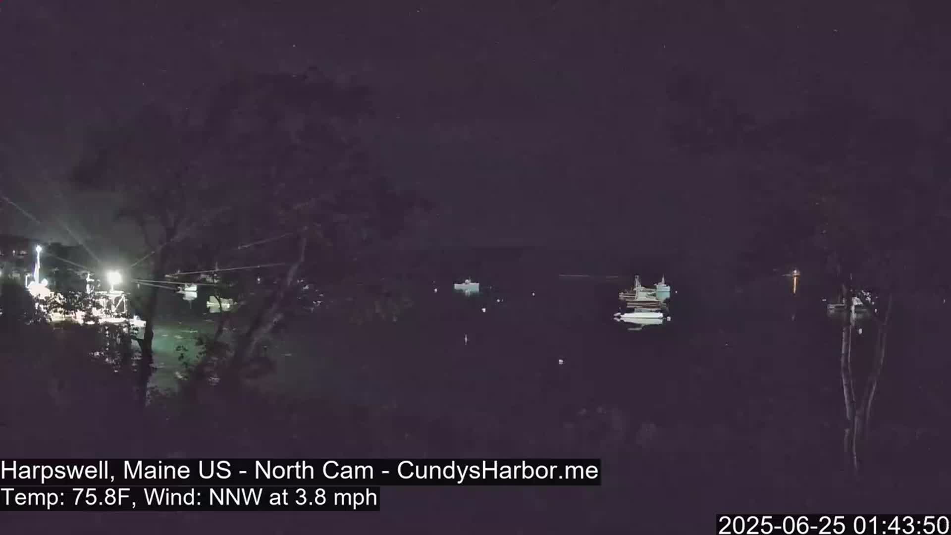 Cundy Harbor North Live Cam - Harpswell, Maine, USA