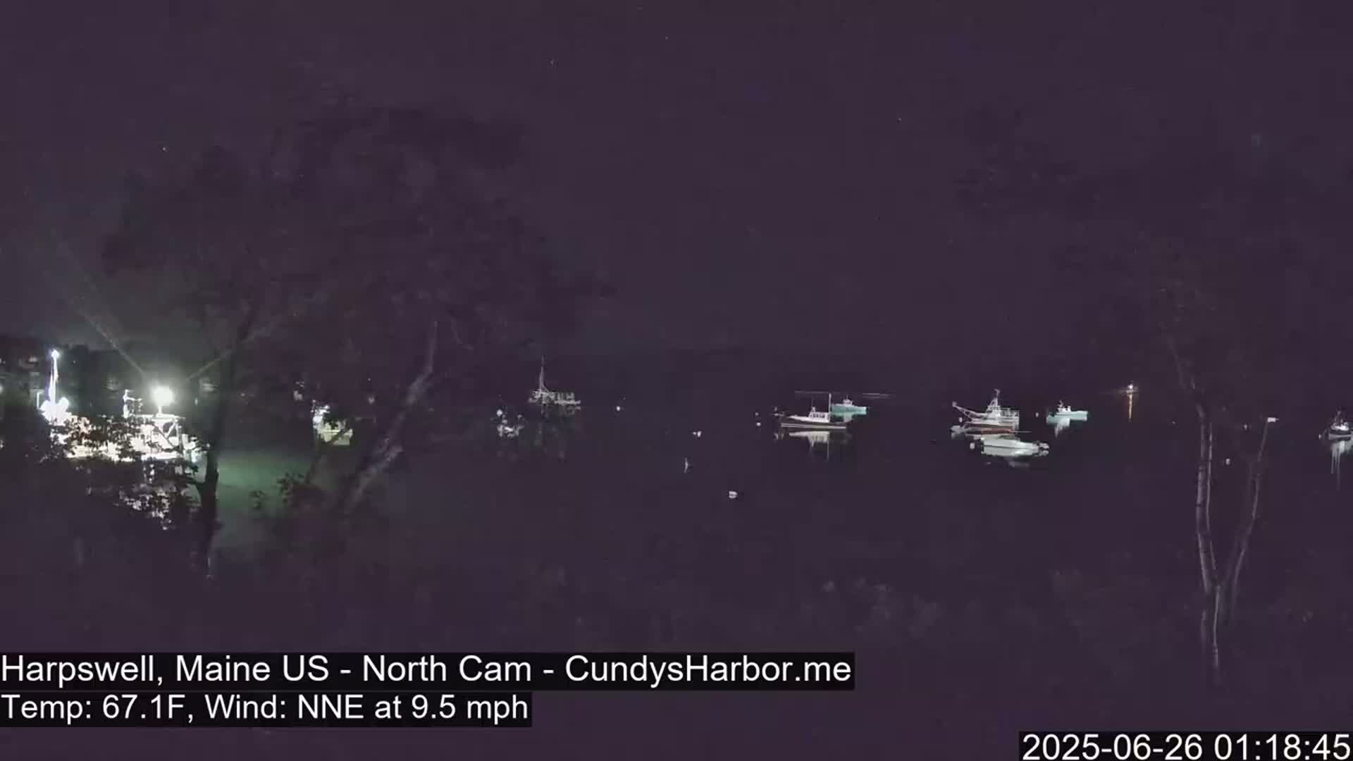 Cundy Harbor North Live Cam - Harpswell, Maine, USA