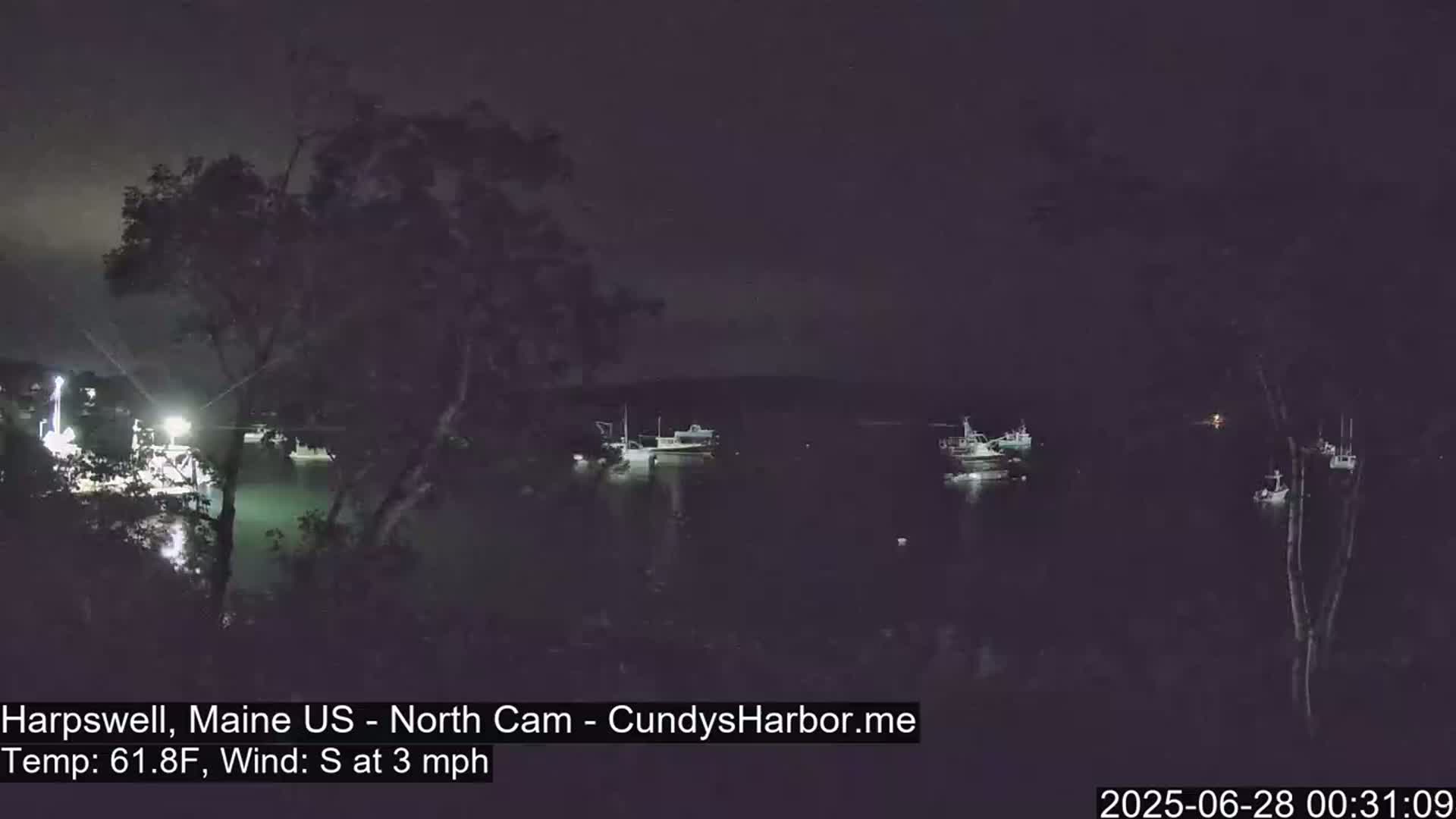 Cundy Harbor North Live Cam - Harpswell, Maine, USA