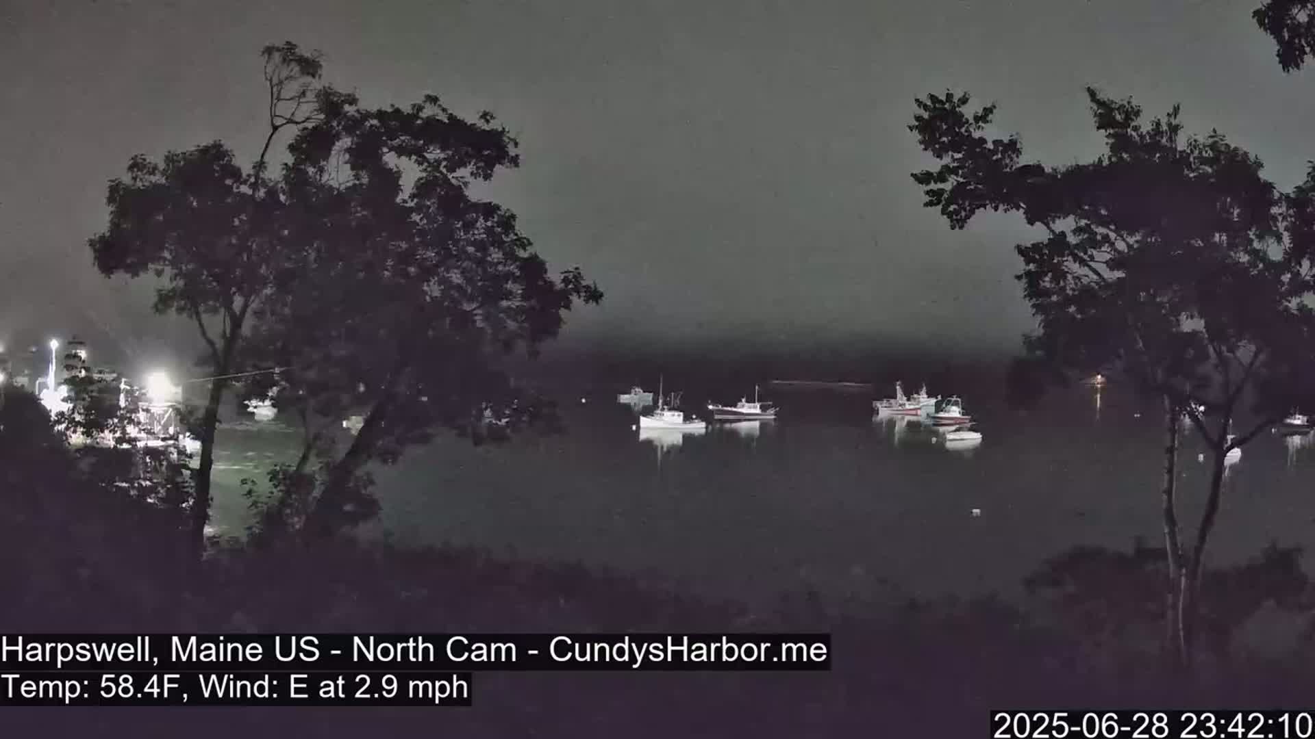 Cundy Harbor North Live Cam - Harpswell, Maine, USA