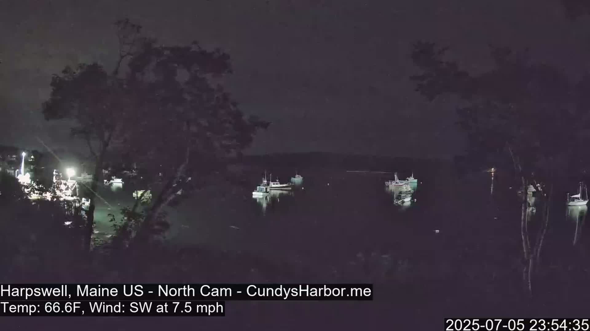 Cundy Harbor North Live Cam - Harpswell, Maine, USA