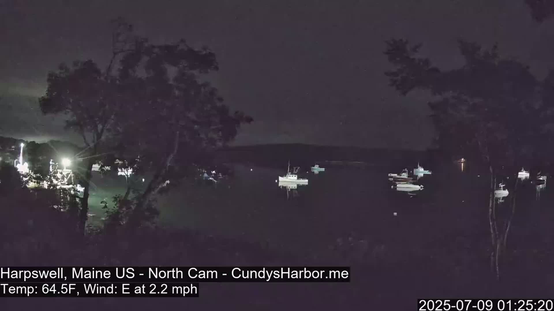 Cundy Harbor North Live Cam - Harpswell, Maine, USA