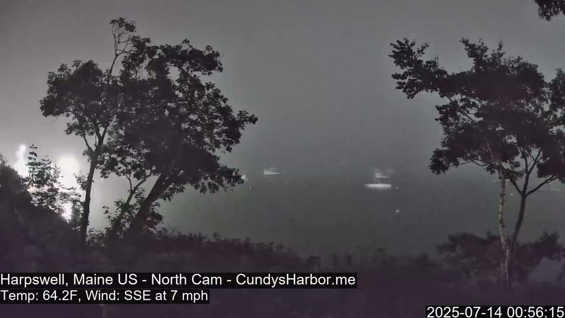 Cundy Harbor North Live Cam - Harpswell, Maine, USA