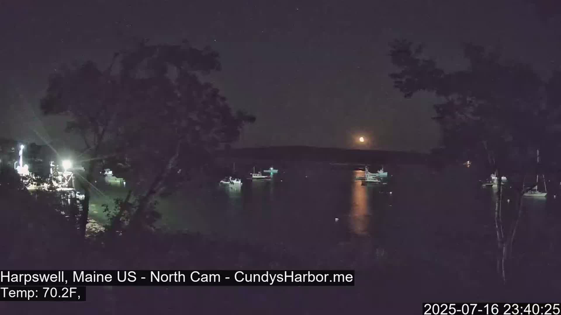 Cundy Harbor North Live Cam - Harpswell, Maine, USA