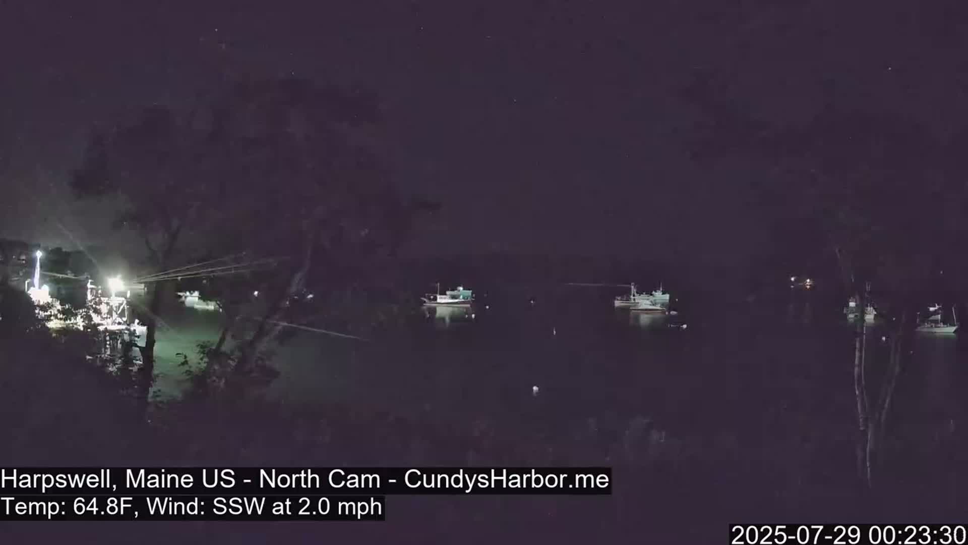 Cundy Harbor North Live Cam - Harpswell, Maine, USA