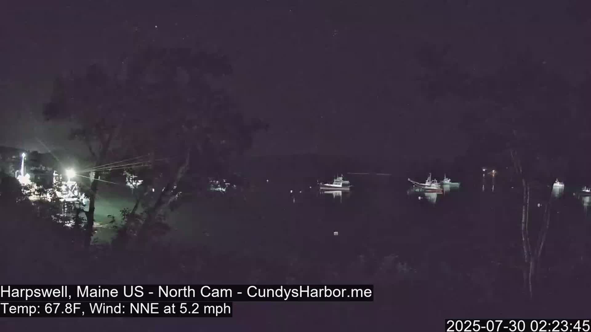 Cundy Harbor North Live Cam - Harpswell, Maine, USA