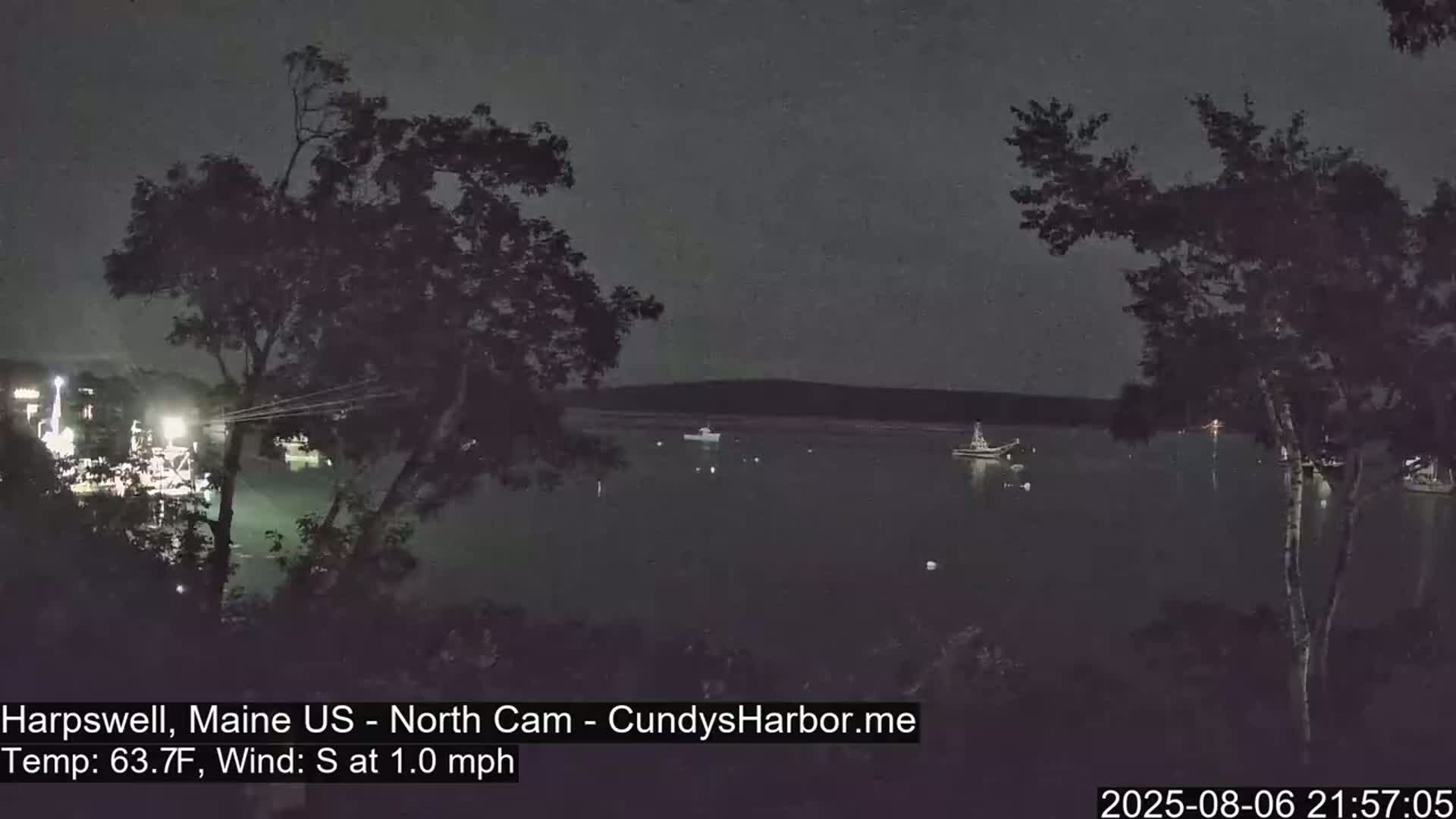 Cundy Harbor North Live Cam - Harpswell, Maine, USA