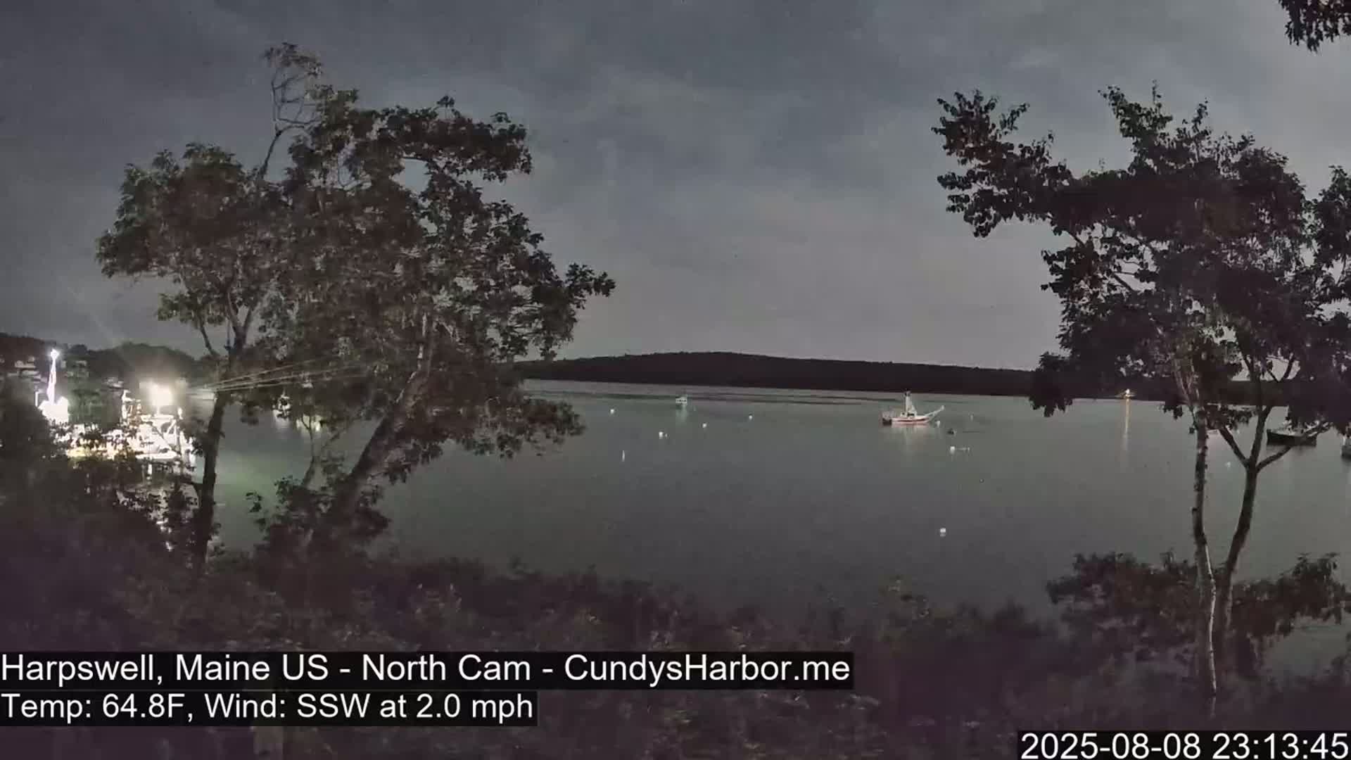 Cundy Harbor North Live Cam - Harpswell, Maine, USA