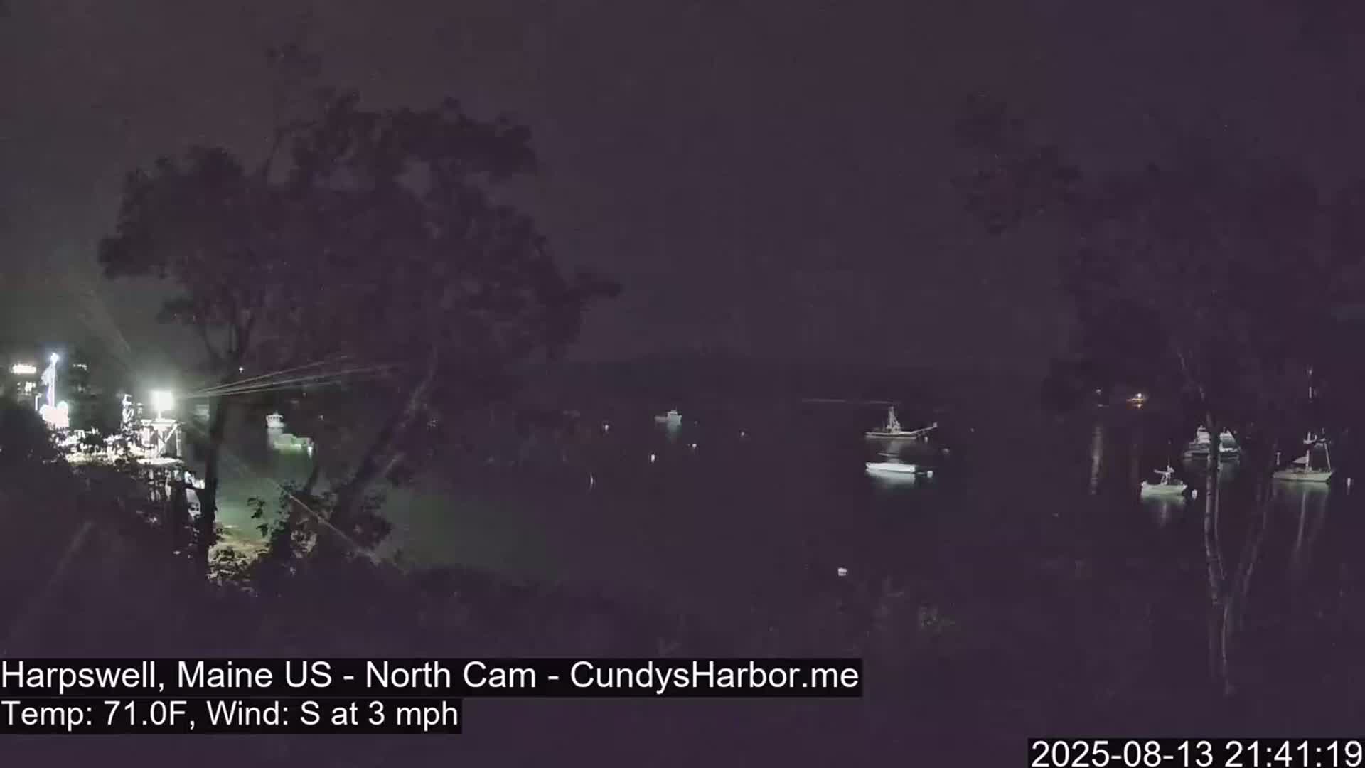 Cundy Harbor North Live Cam - Harpswell, Maine, USA