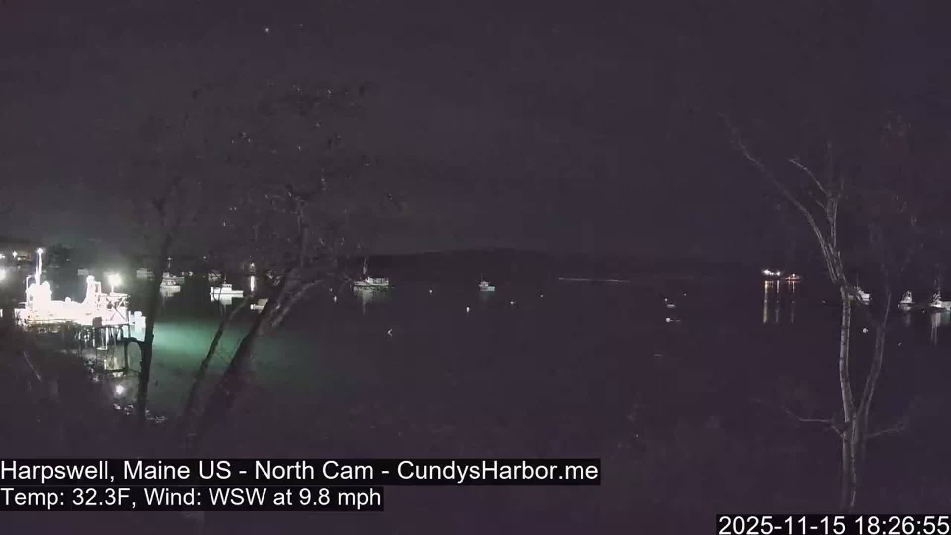 Cundy Harbor North Live Cam - Harpswell, Maine, USA