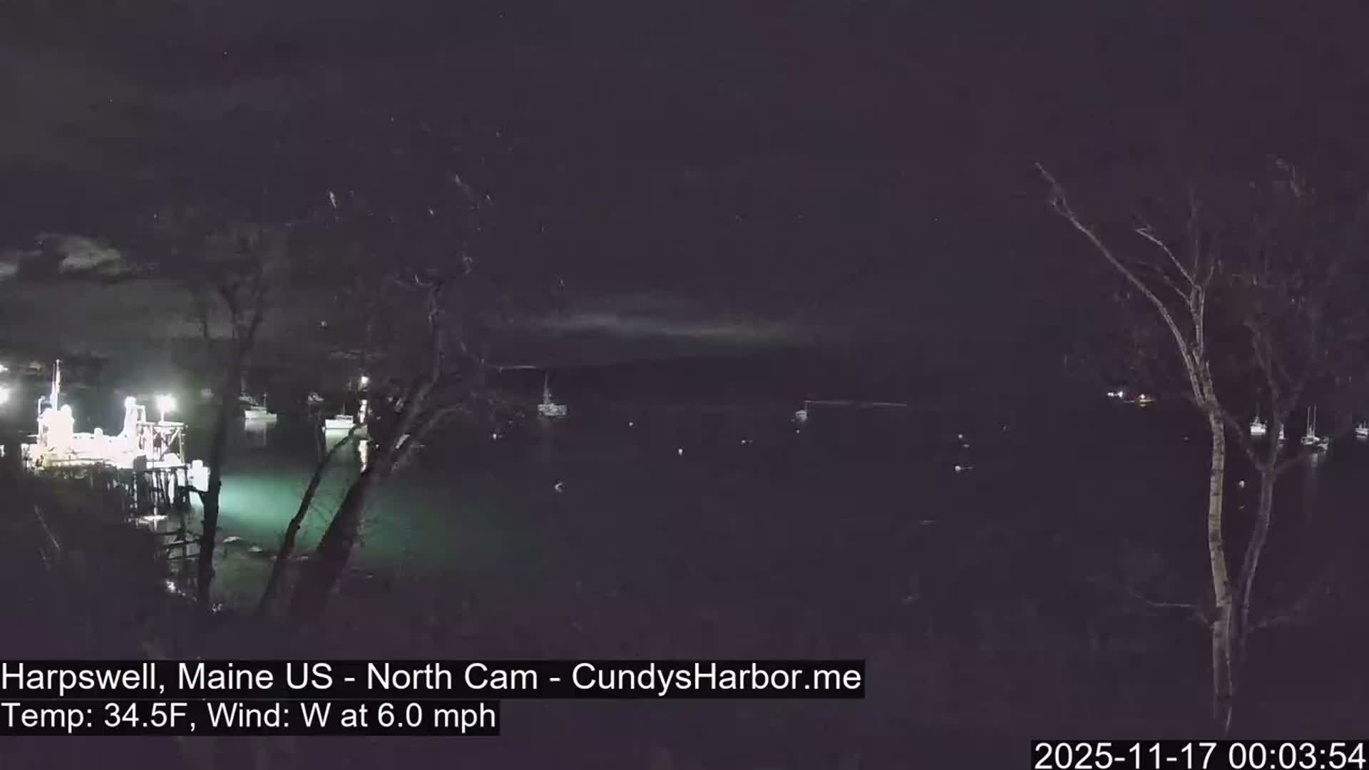 Cundy Harbor North Live Cam - Harpswell, Maine, USA