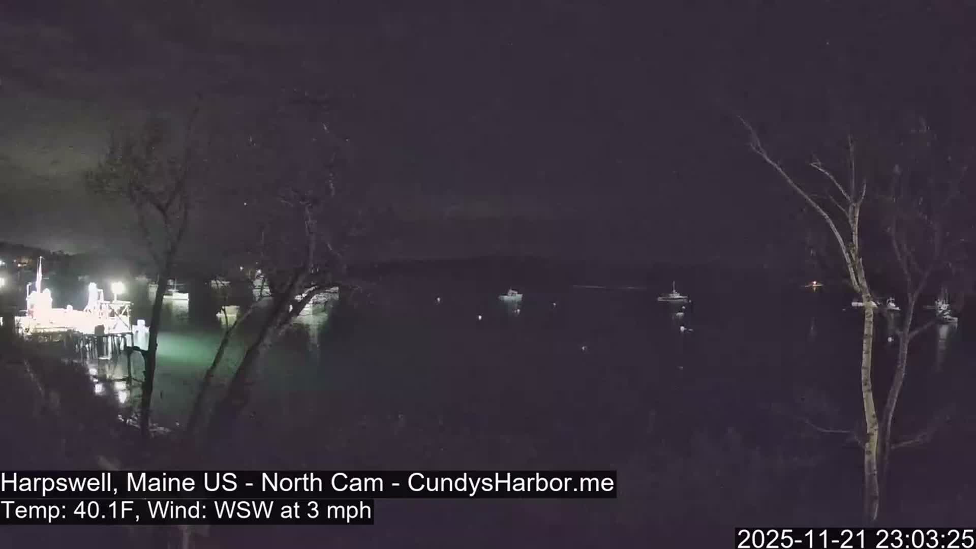 Cundy Harbor North Live Cam - Harpswell, Maine, USA