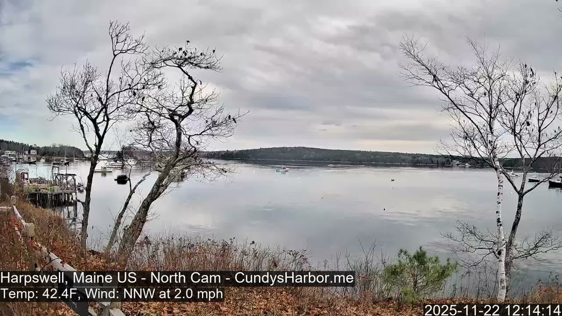 Cundy Harbor North Live Cam - Harpswell, Maine, USA