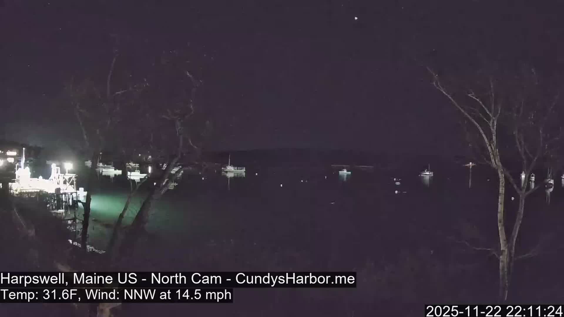 Cundy Harbor North Live Cam - Harpswell, Maine, USA