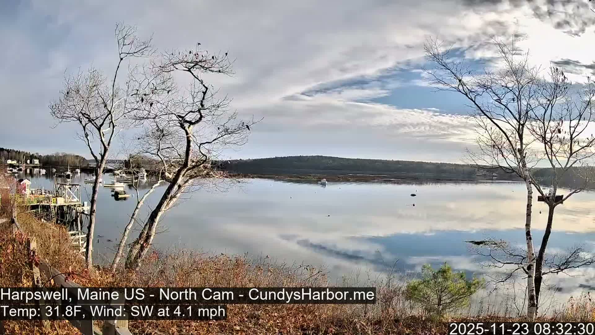 Cundy Harbor North Live Cam - Harpswell, Maine, USA