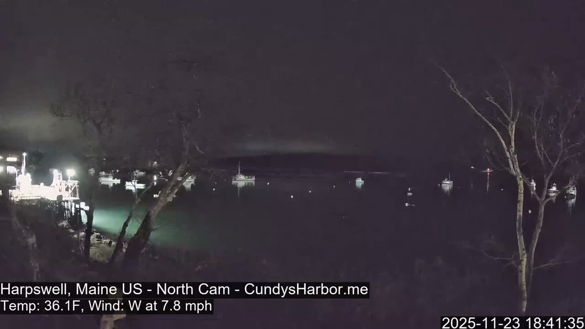 Cundy Harbor North Live Cam - Harpswell, Maine, USA