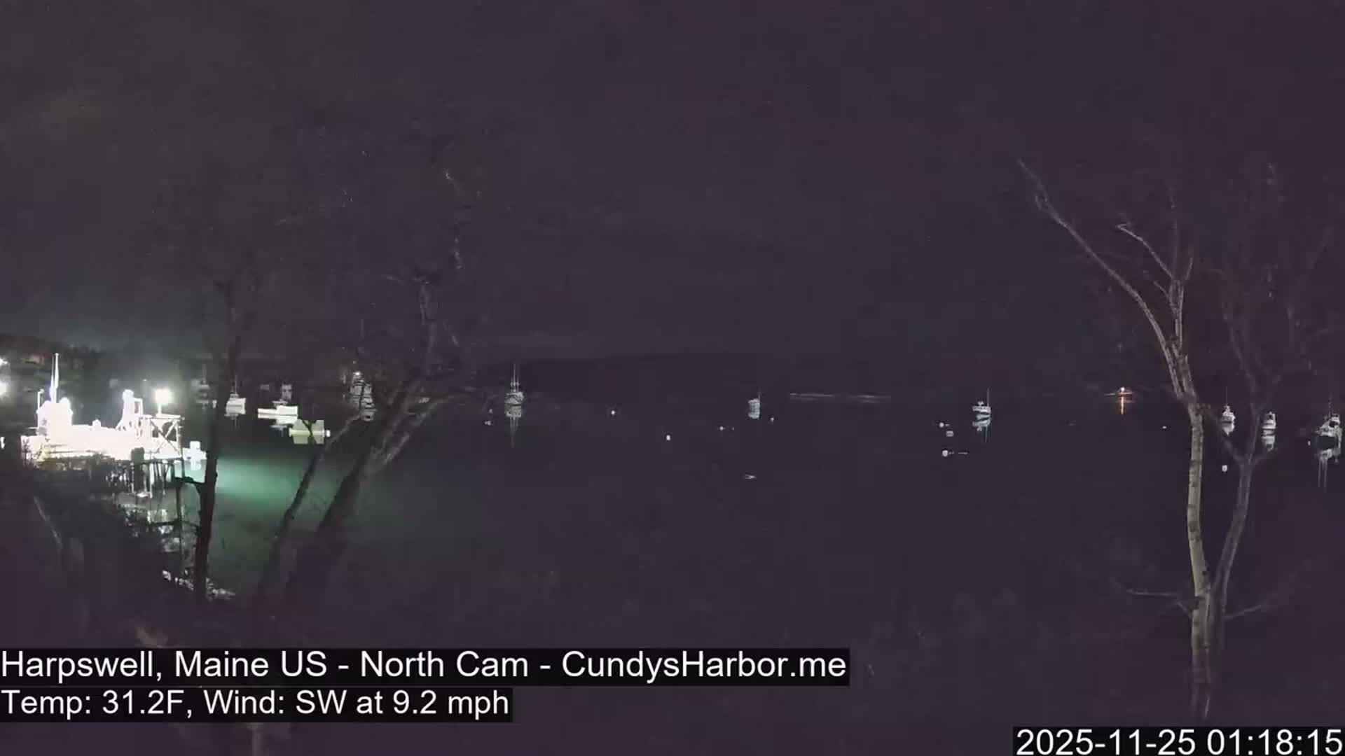 Cundy Harbor North Live Cam - Harpswell, Maine, USA