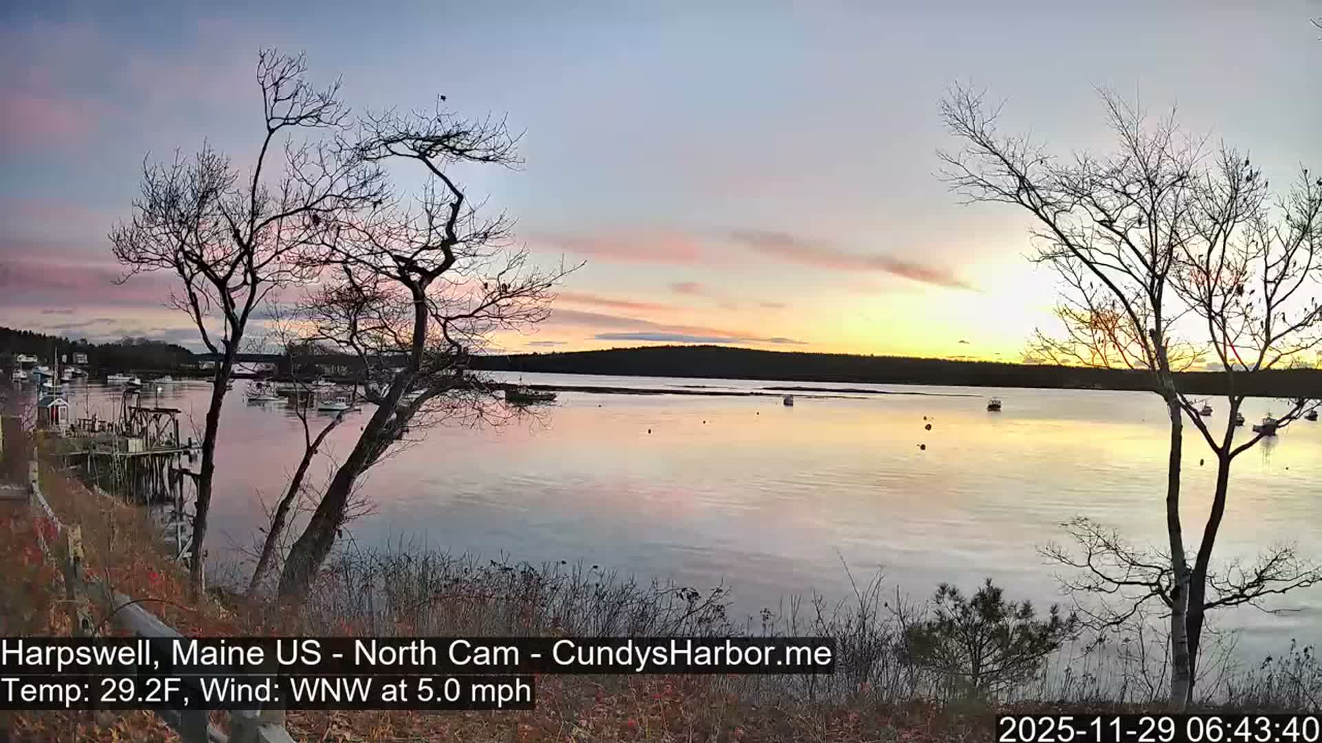 Cundy Harbor North Live Cam - Harpswell, Maine, USA