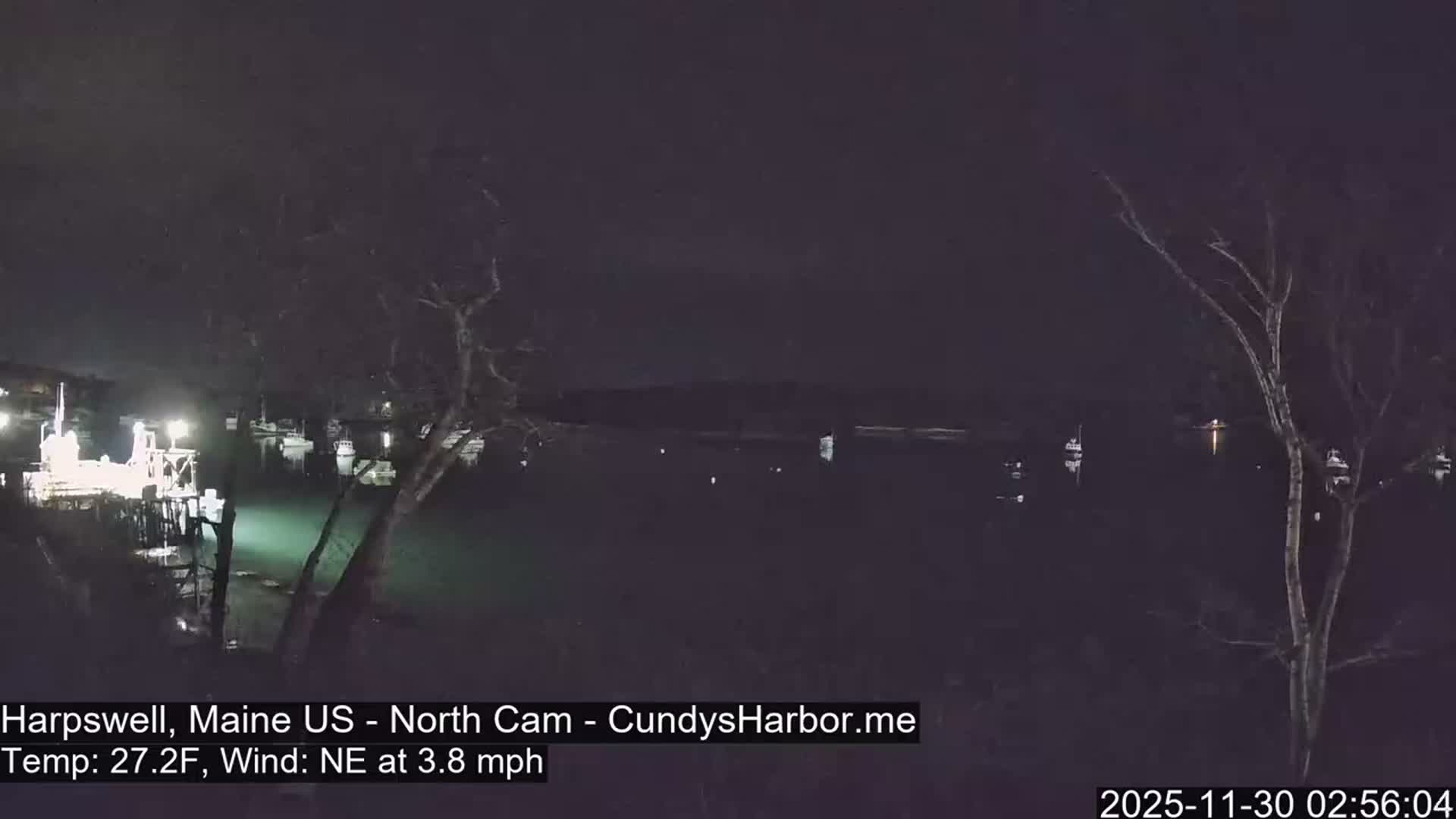 Cundy Harbor North Live Cam - Harpswell, Maine, USA