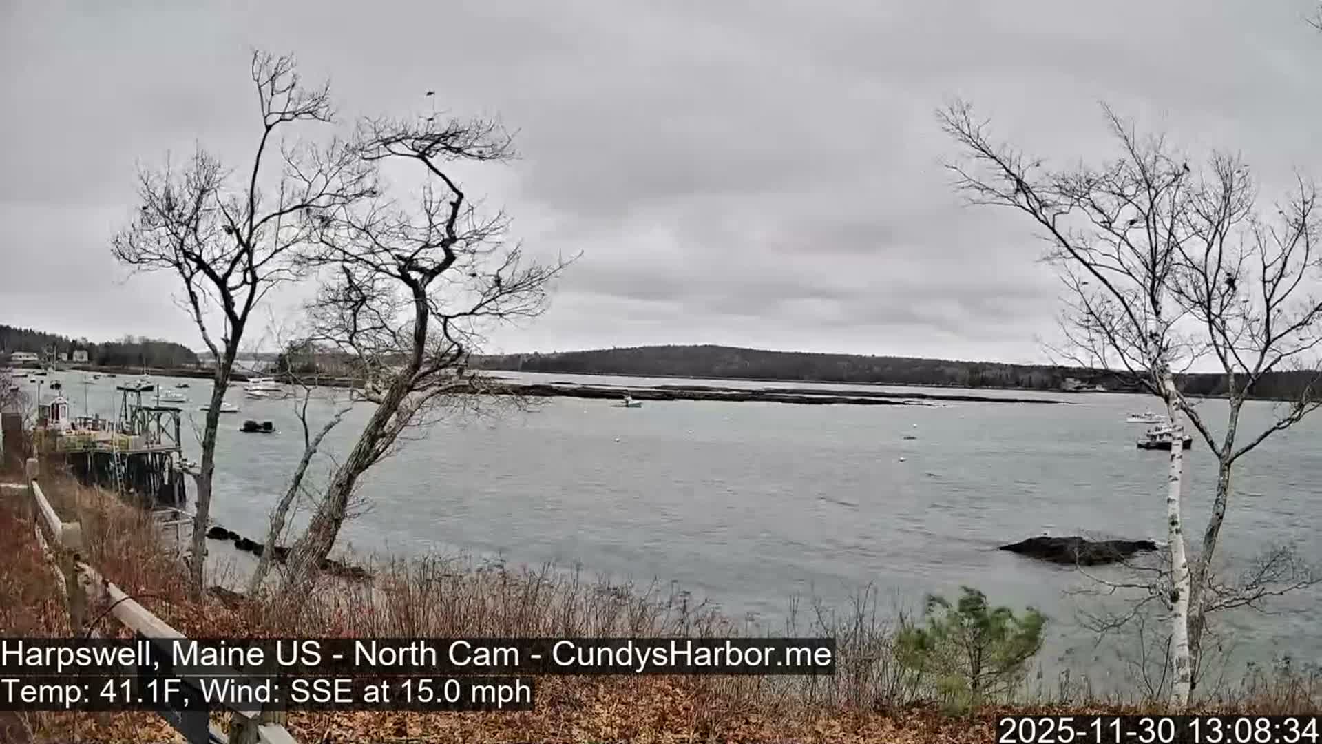 Cundy Harbor North Live Cam - Harpswell, Maine, USA