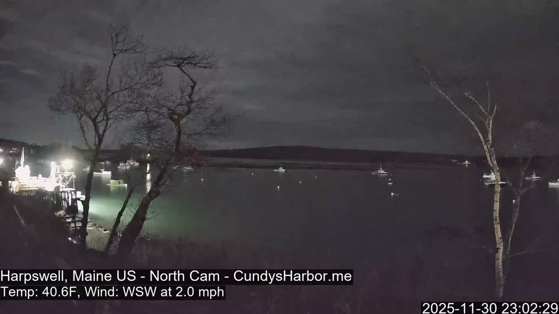 Cundy Harbor North Live Cam - Harpswell, Maine, USA