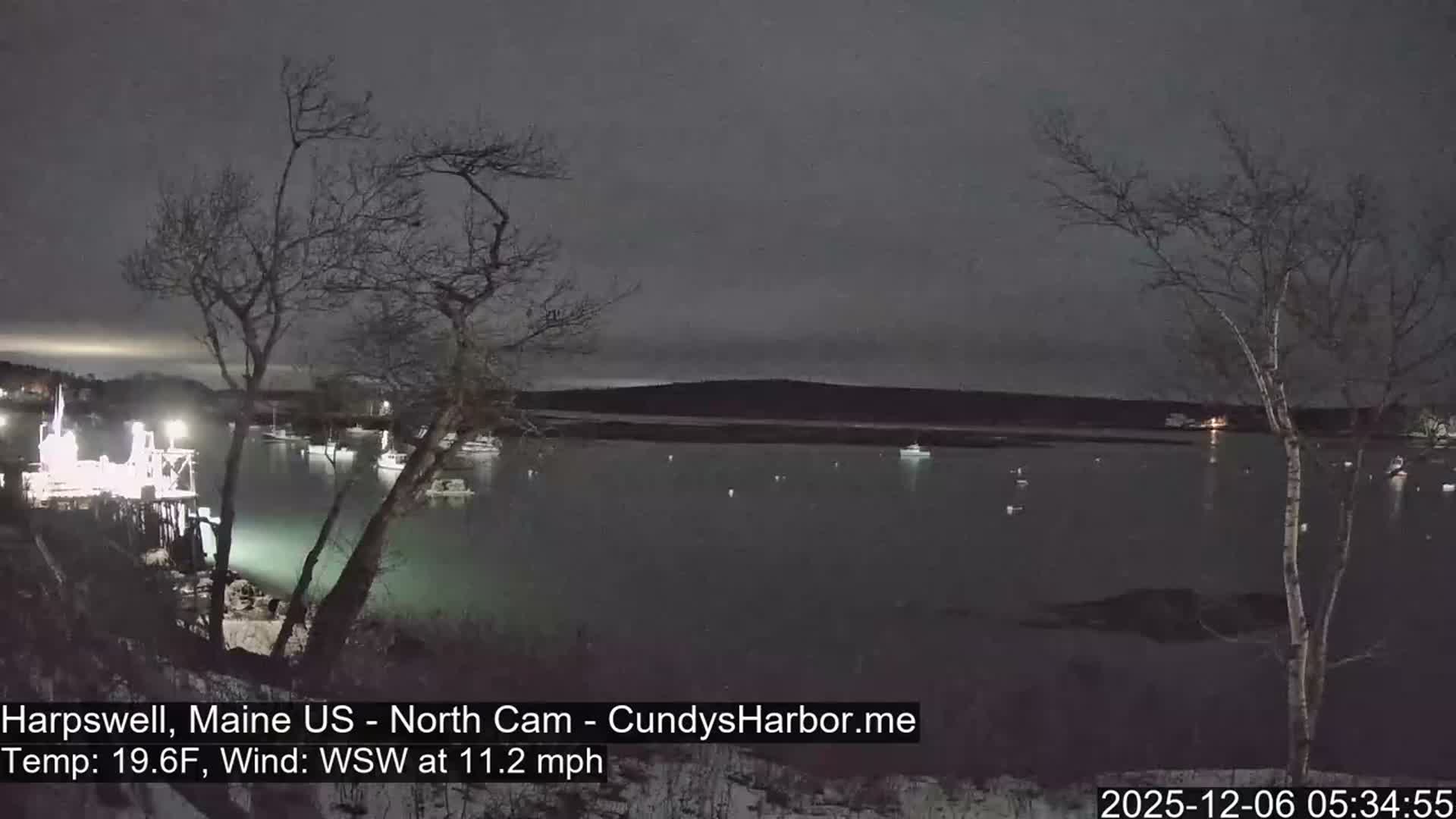 Cundy Harbor North Live Cam - Harpswell, Maine, USA