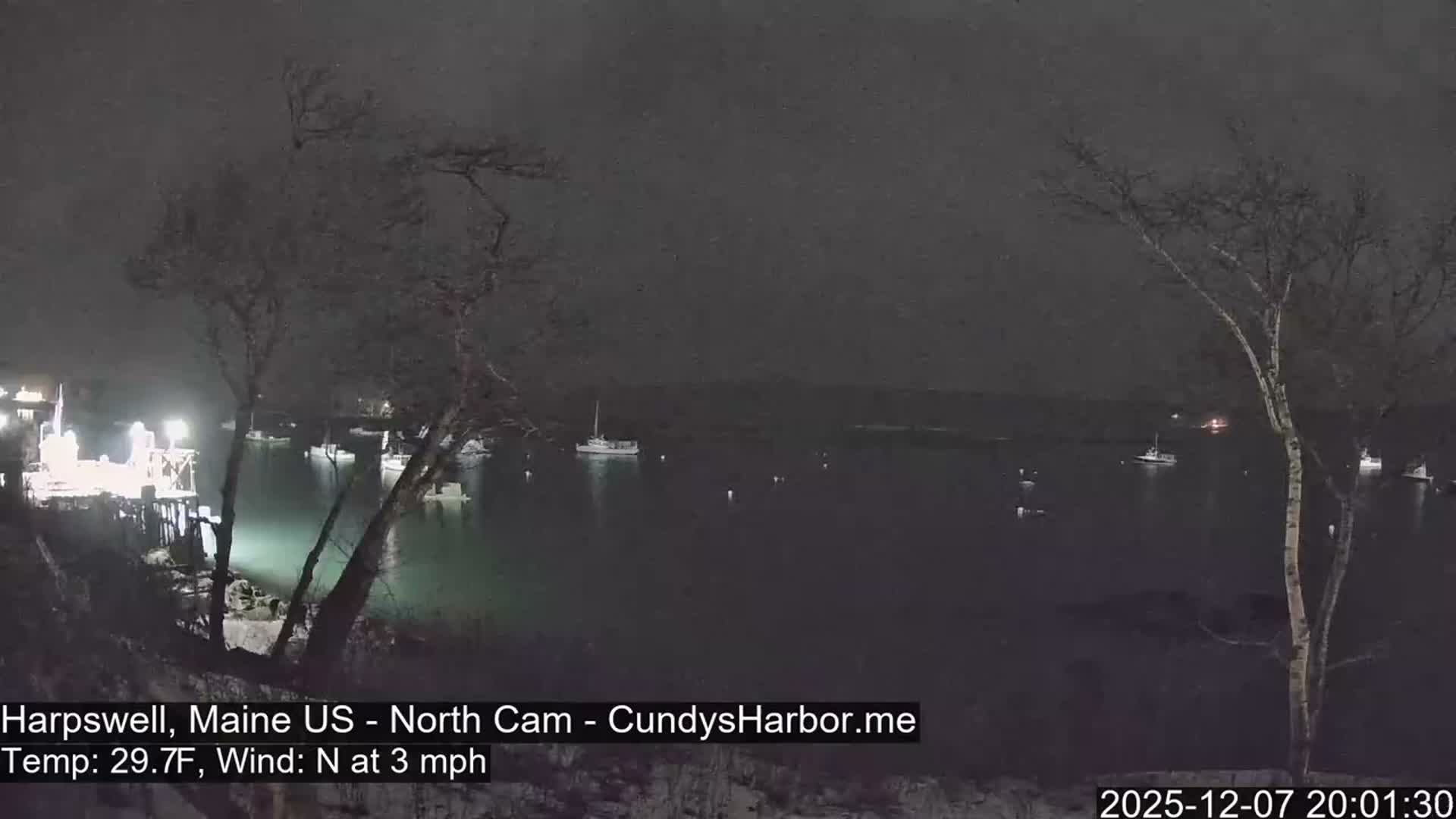 Cundy Harbor North Live Cam - Harpswell, Maine, USA