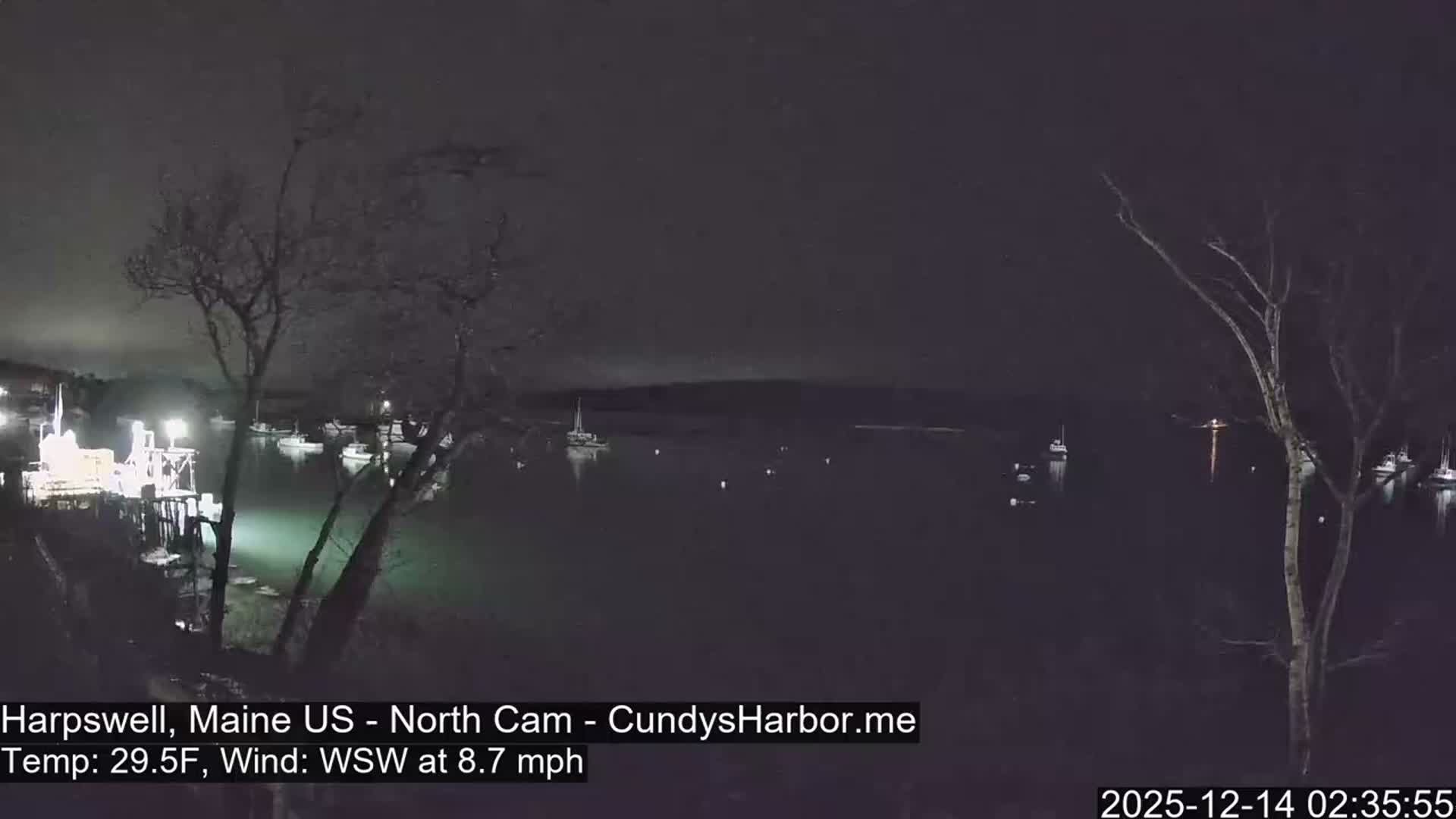 Cundy Harbor North Live Cam - Harpswell, Maine, USA