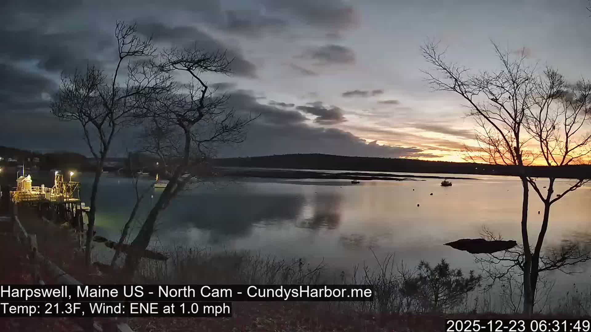Cundy Harbor North Live Cam - Harpswell, Maine, USA