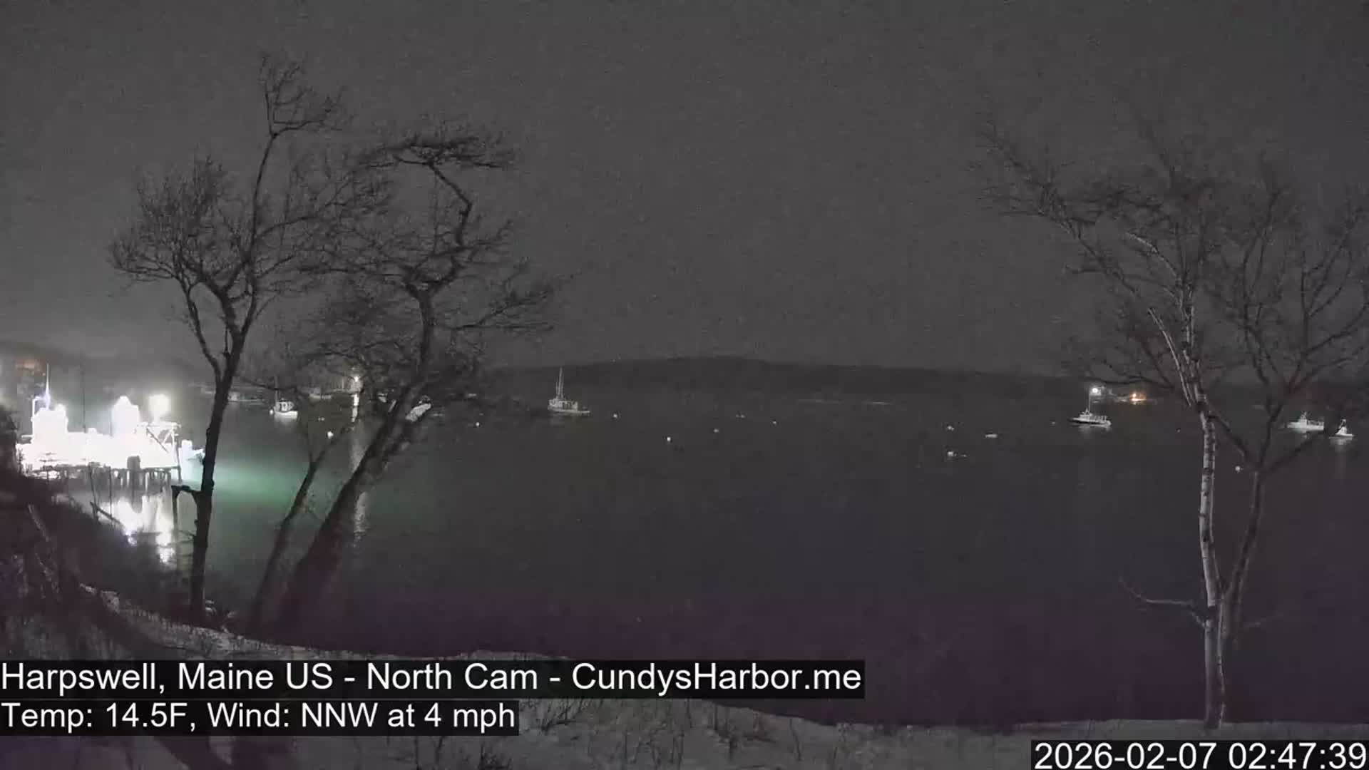 Cundy Harbor North Live Cam - Harpswell, Maine, USA