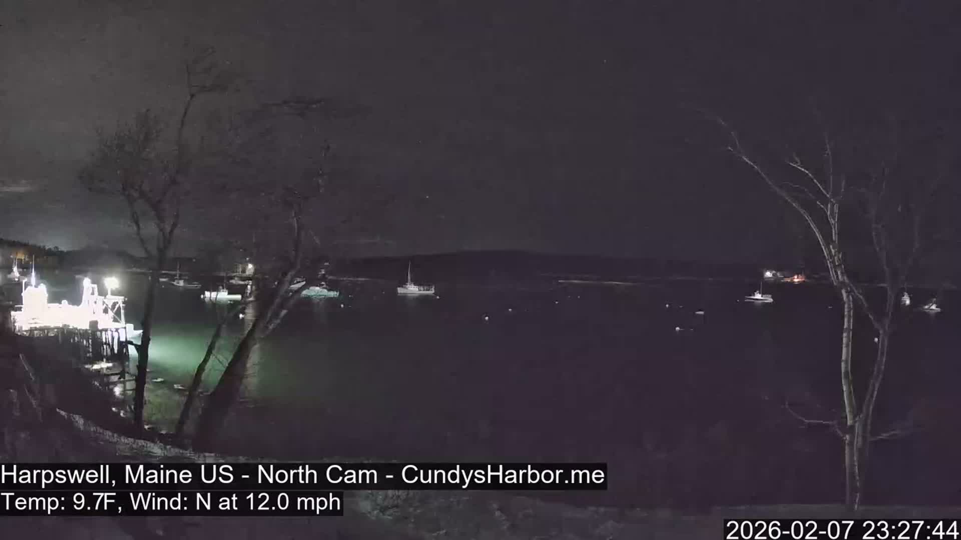 Cundy Harbor North Live Cam - Harpswell, Maine, USA
