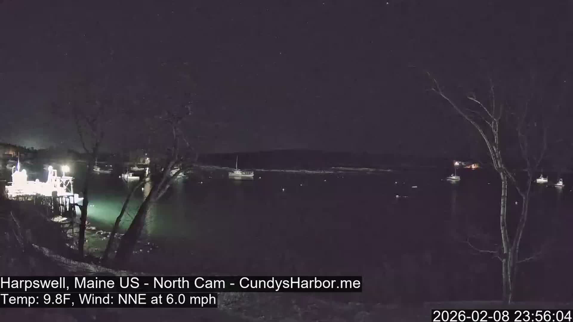 Cundy Harbor North Live Cam - Harpswell, Maine, USA