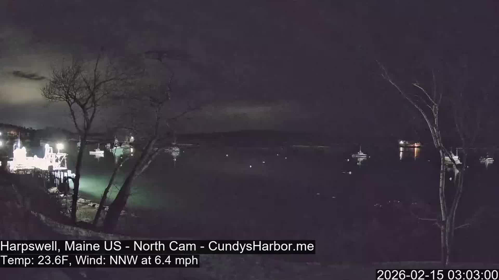 Cundy Harbor North Live Cam - Harpswell, Maine, USA
