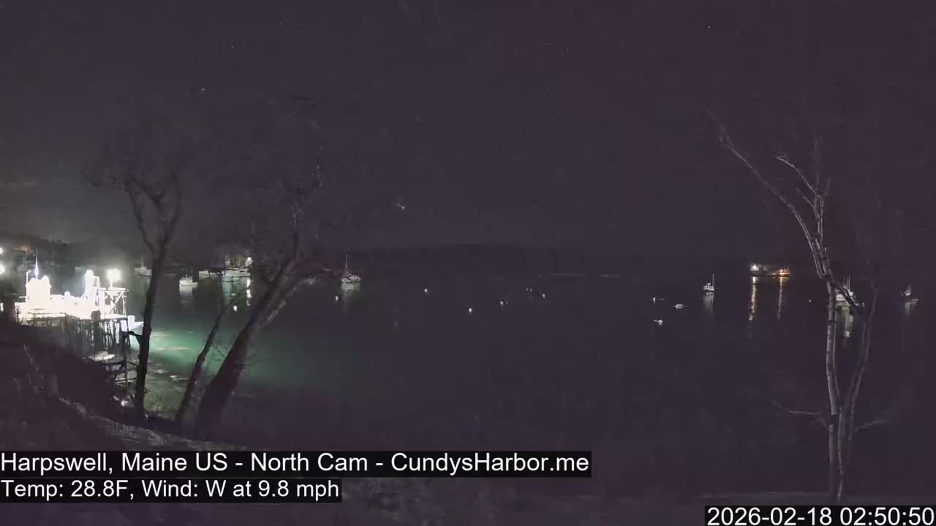 Cundy Harbor North Live Cam - Harpswell, Maine, USA