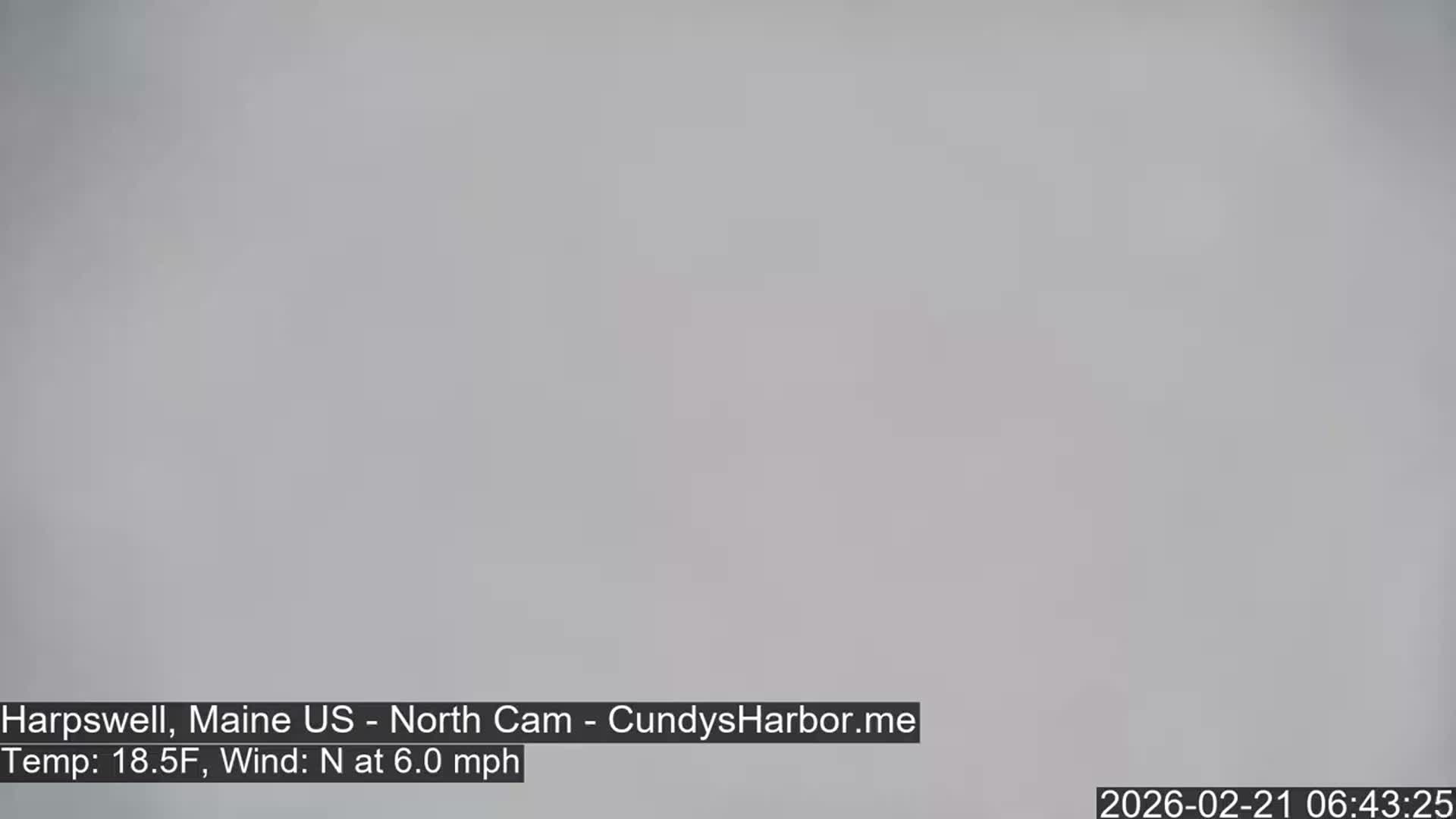 Cundy Harbor North Live Cam - Harpswell, Maine, USA