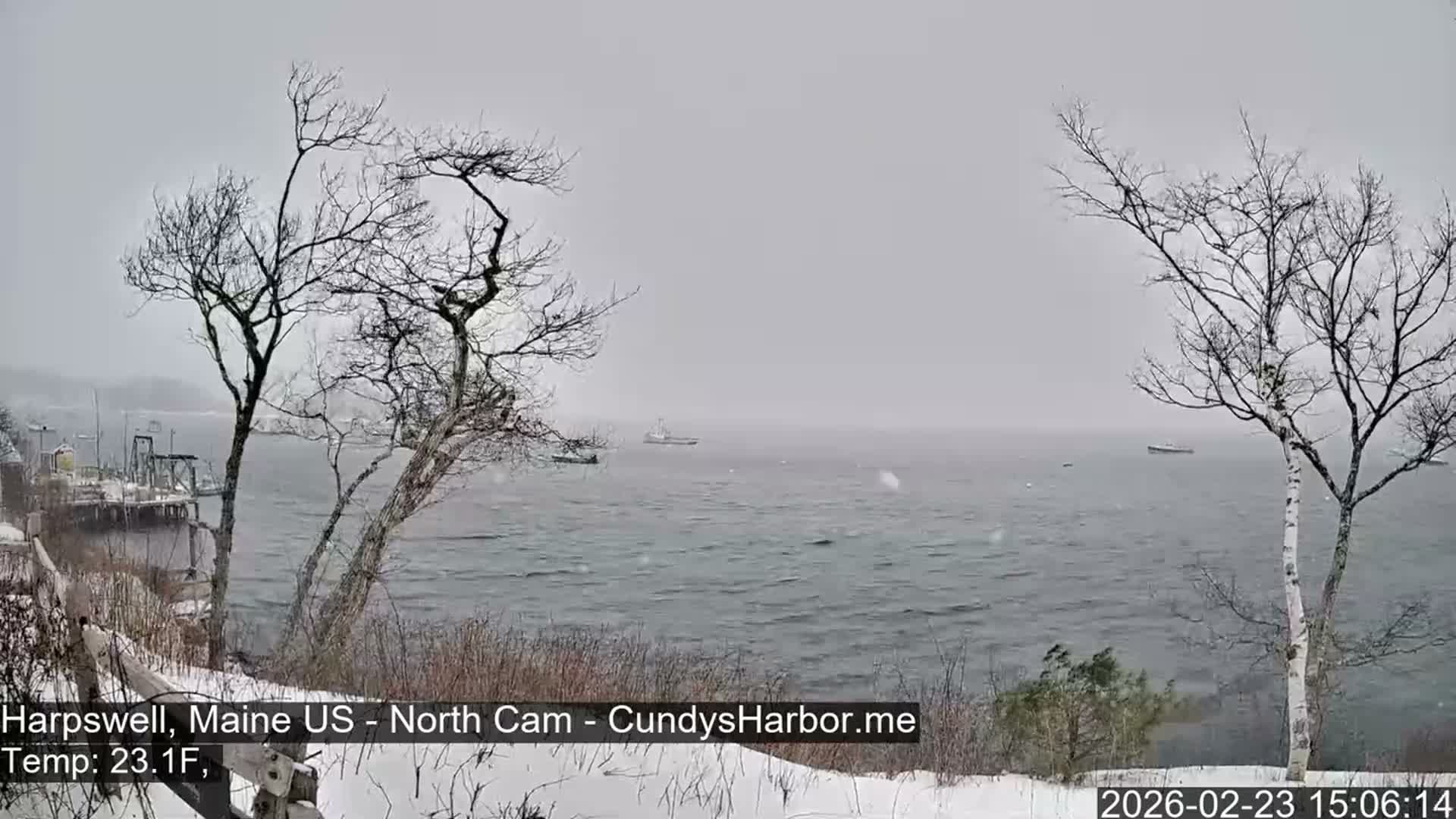 Cundy Harbor North Live Cam - Harpswell, Maine, USA