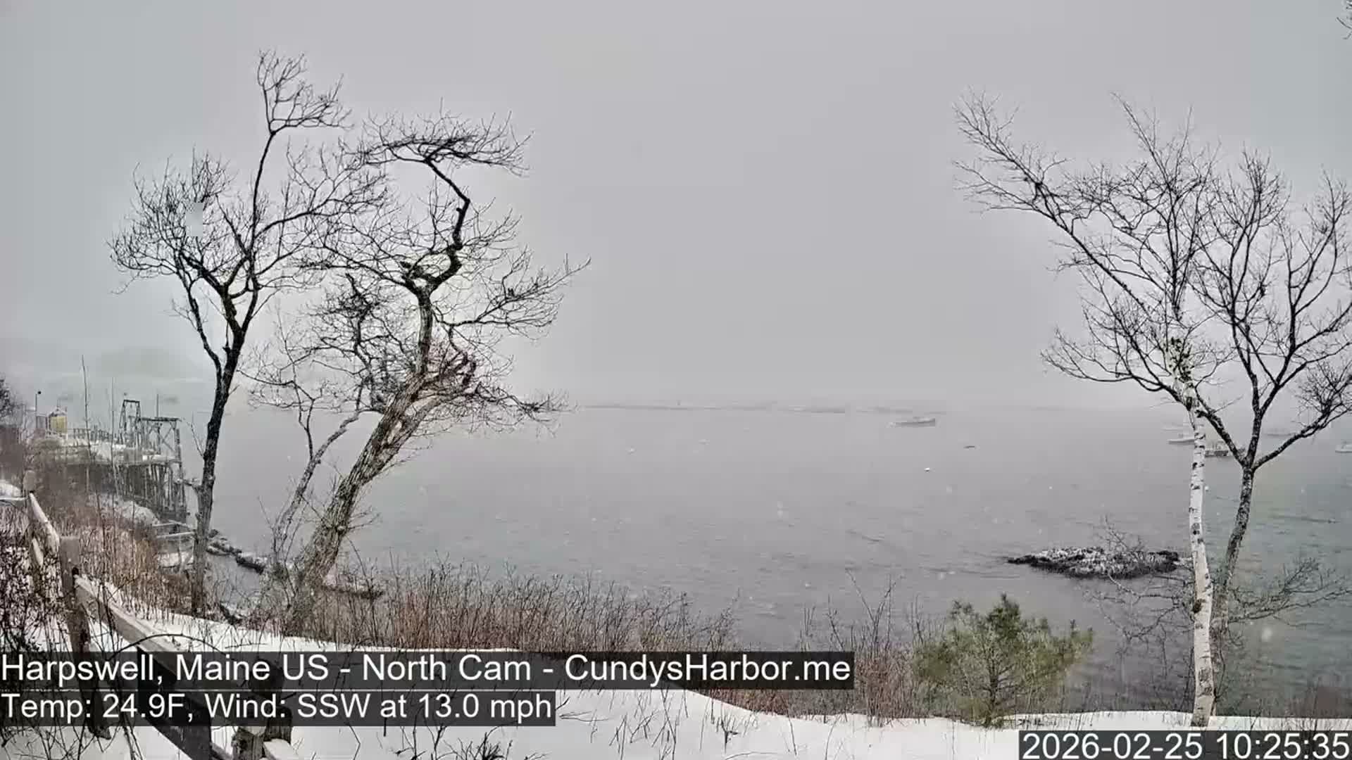 Cundy Harbor North Live Cam - Harpswell, Maine, USA