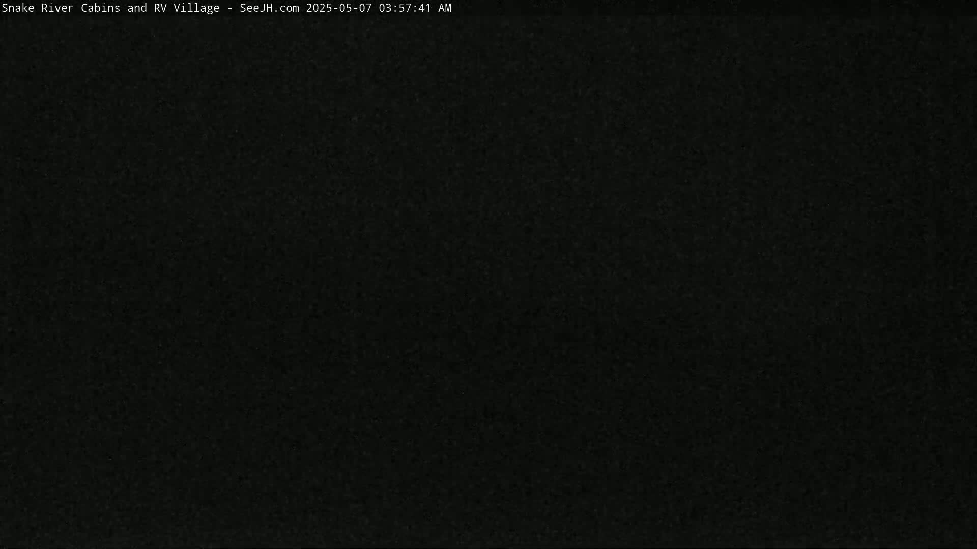 The image shows a completely black screen.