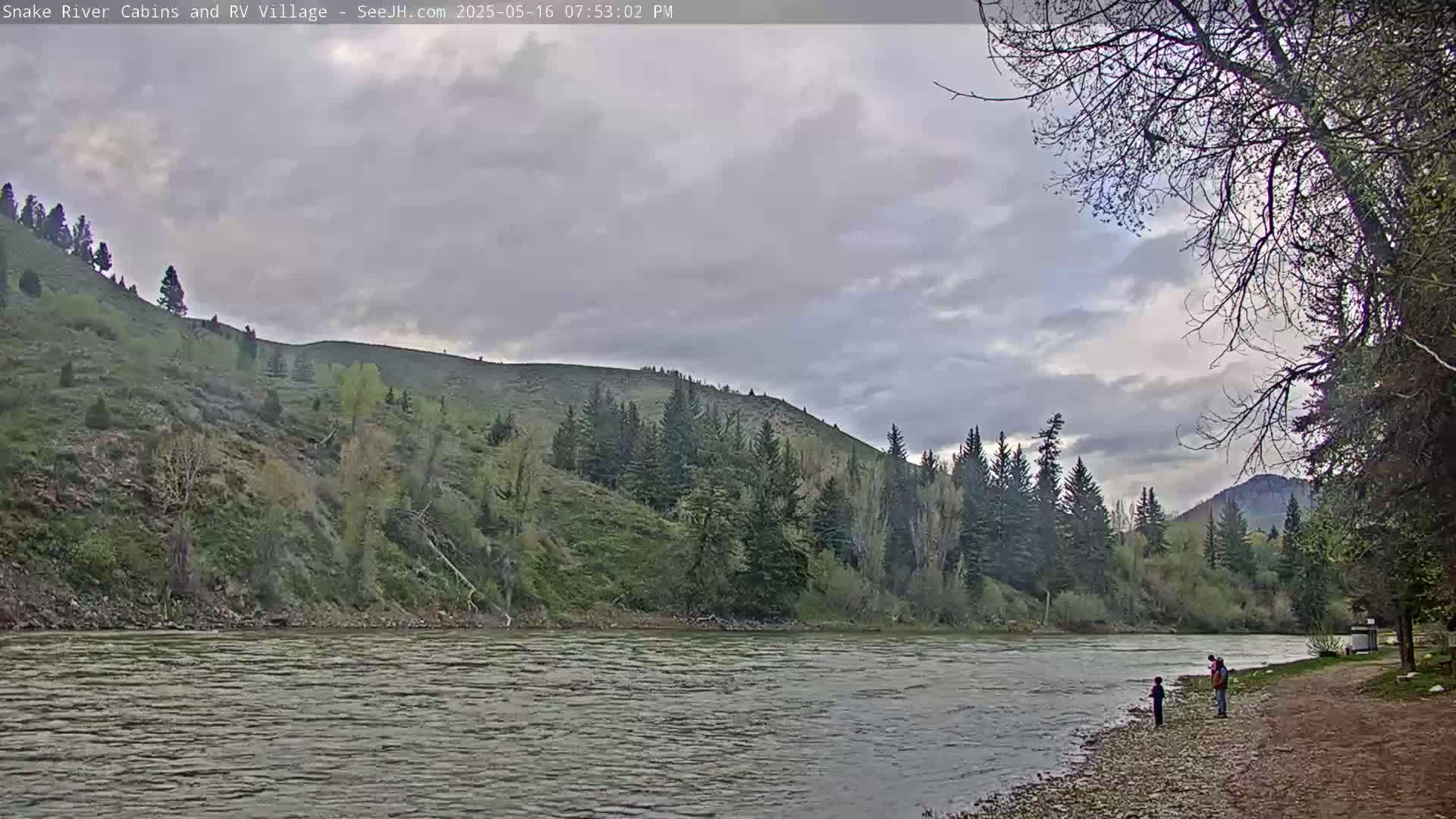 Hoback, Snake River Cabins and RV Village Live Cam - Hoback, Teton, Wyoming, USA
