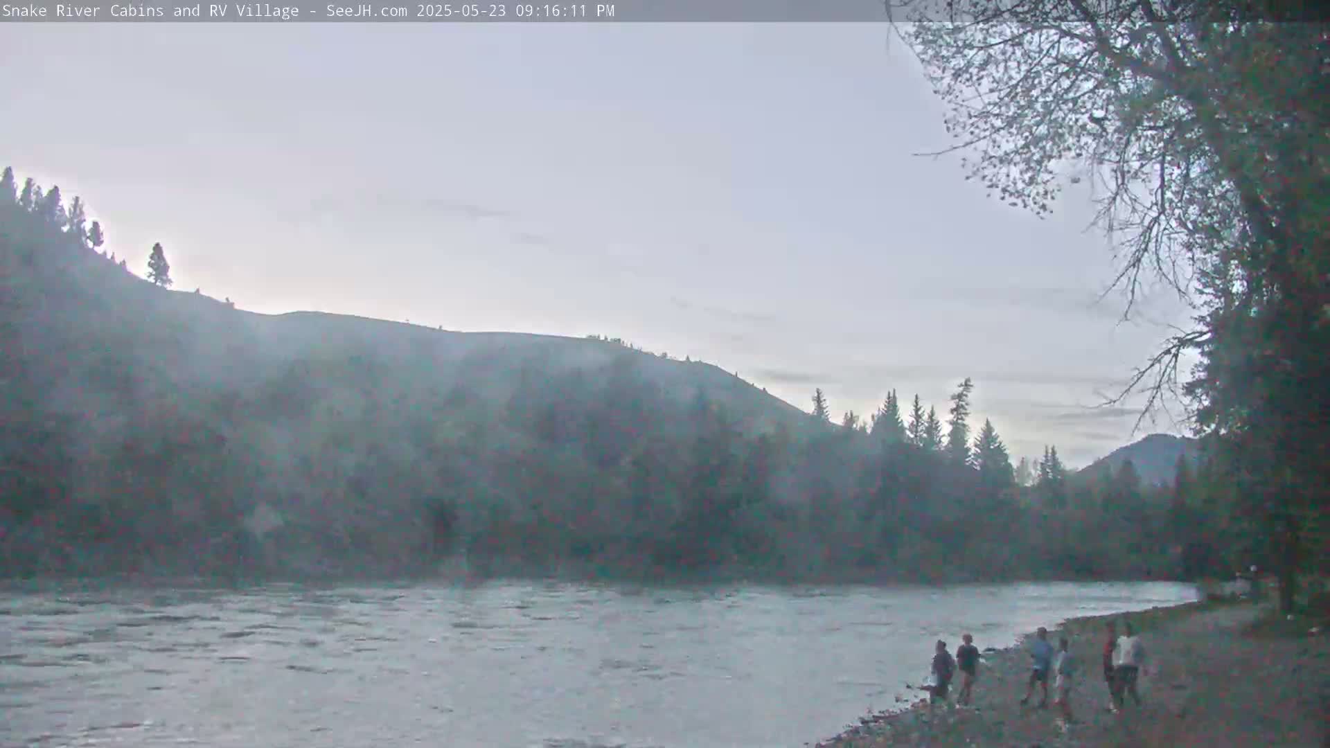 Hoback, Snake River Cabins and RV Village Live Cam - Hoback, Teton, Wyoming, USA