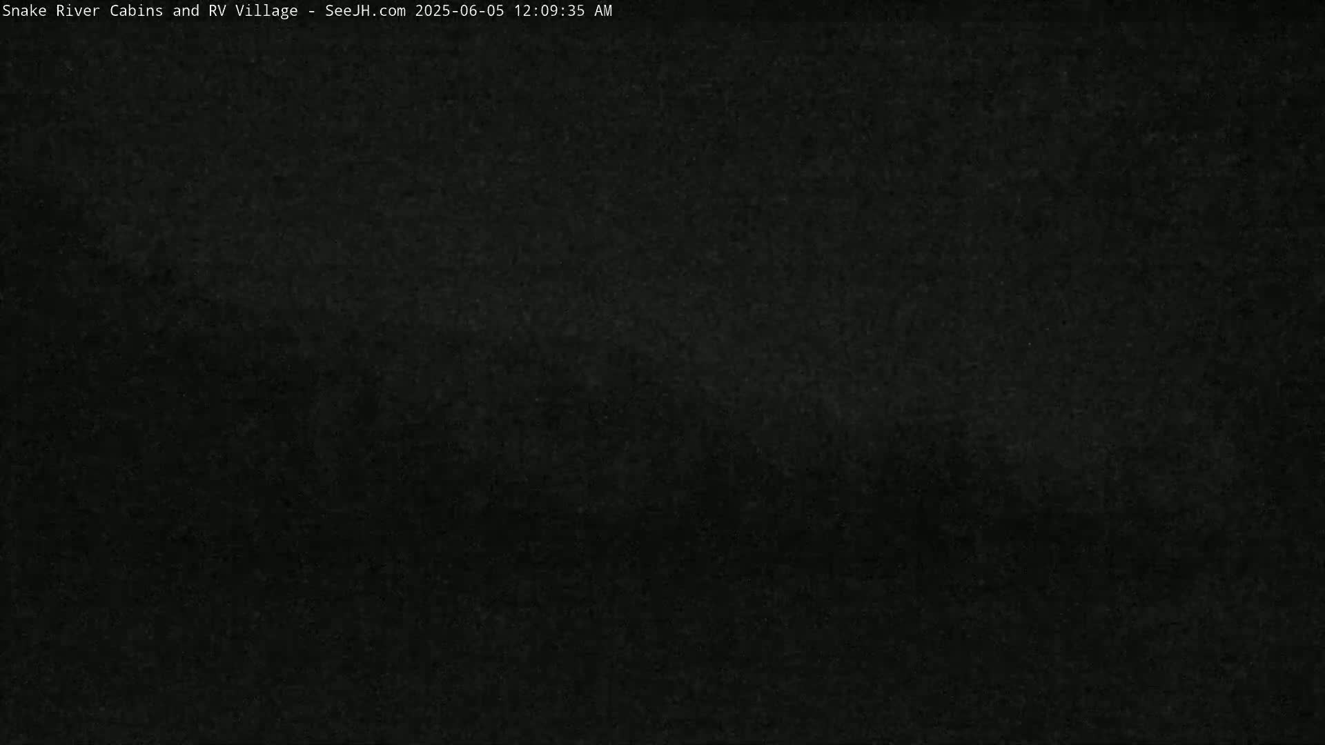 Hoback, Snake River Cabins and RV Village Live Cam - Hoback, Teton, Wyoming, USA
