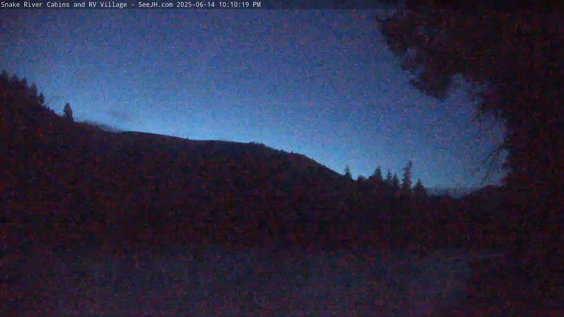 Hoback, Snake River Cabins and RV Village Live Cam - Hoback, Teton, Wyoming, USA