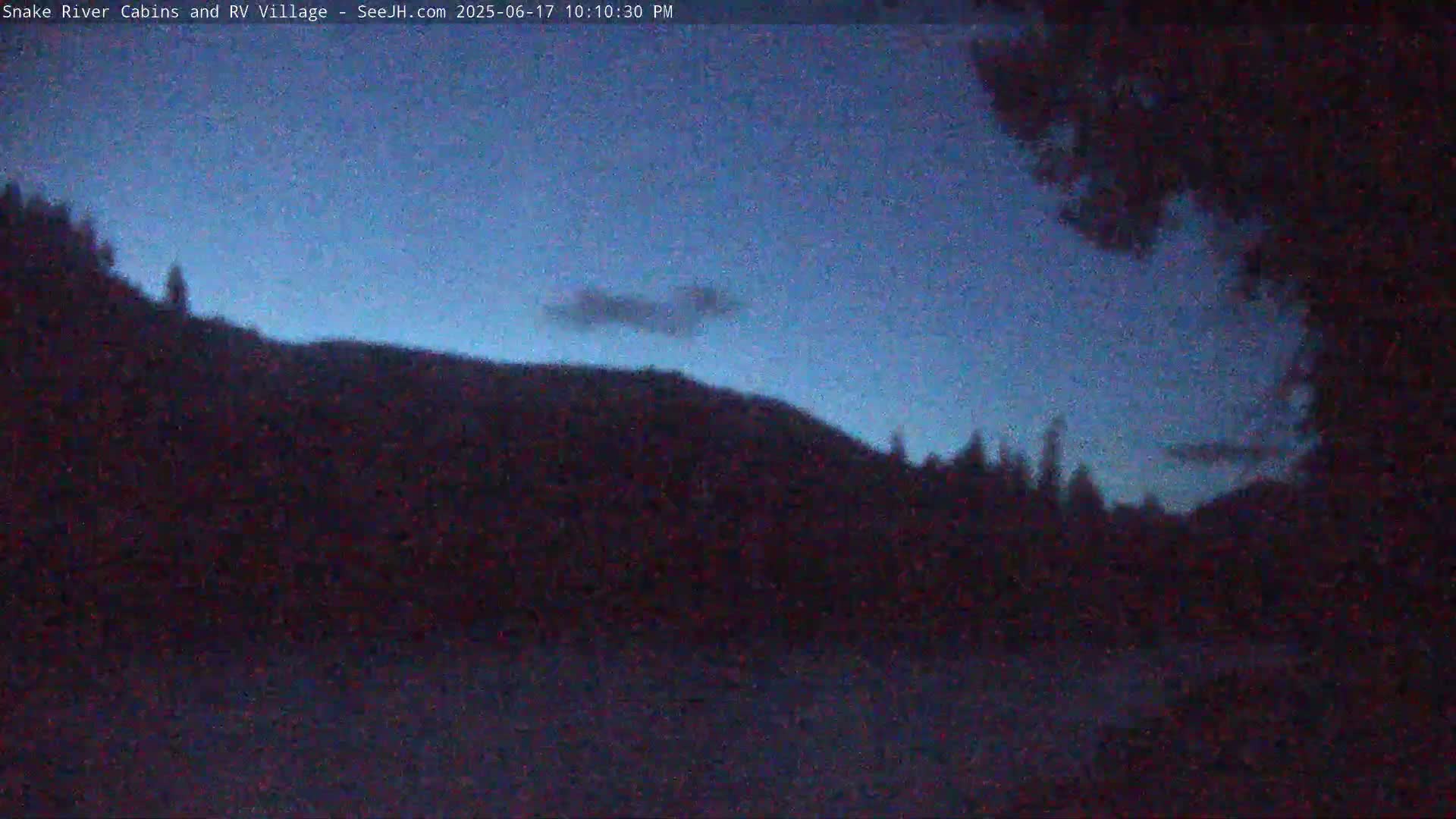 Hoback, Snake River Cabins and RV Village Live Cam - Hoback, Teton, Wyoming, USA