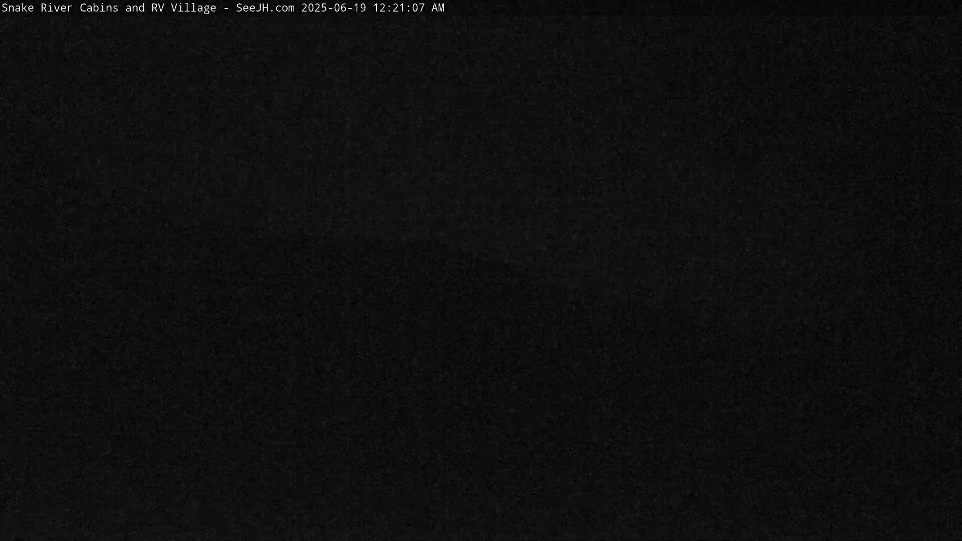 Hoback, Snake River Cabins and RV Village Live Cam - Hoback, Teton, Wyoming, USA
