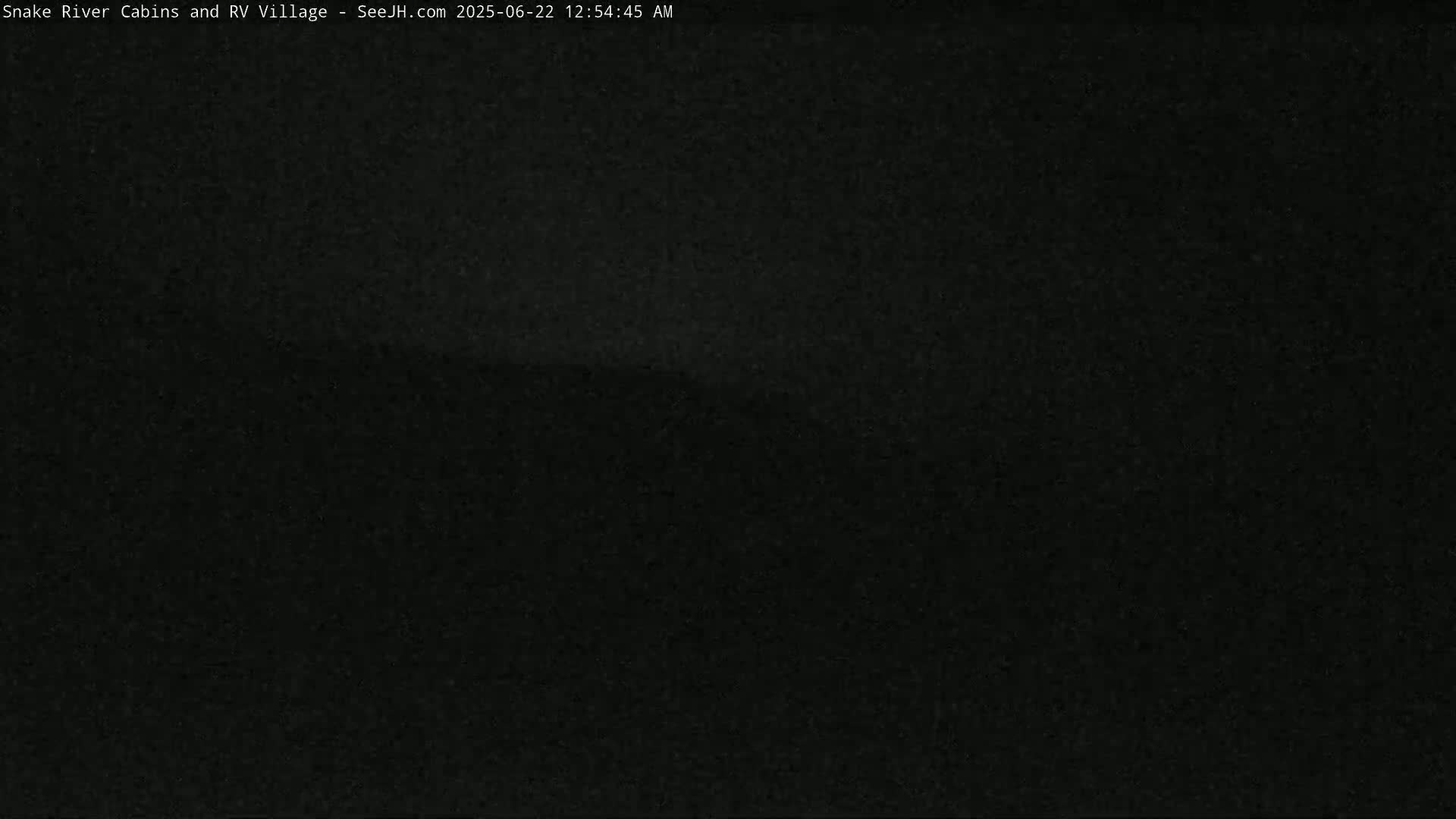 Hoback, Snake River Cabins and RV Village Live Cam - Hoback, Teton, Wyoming, USA