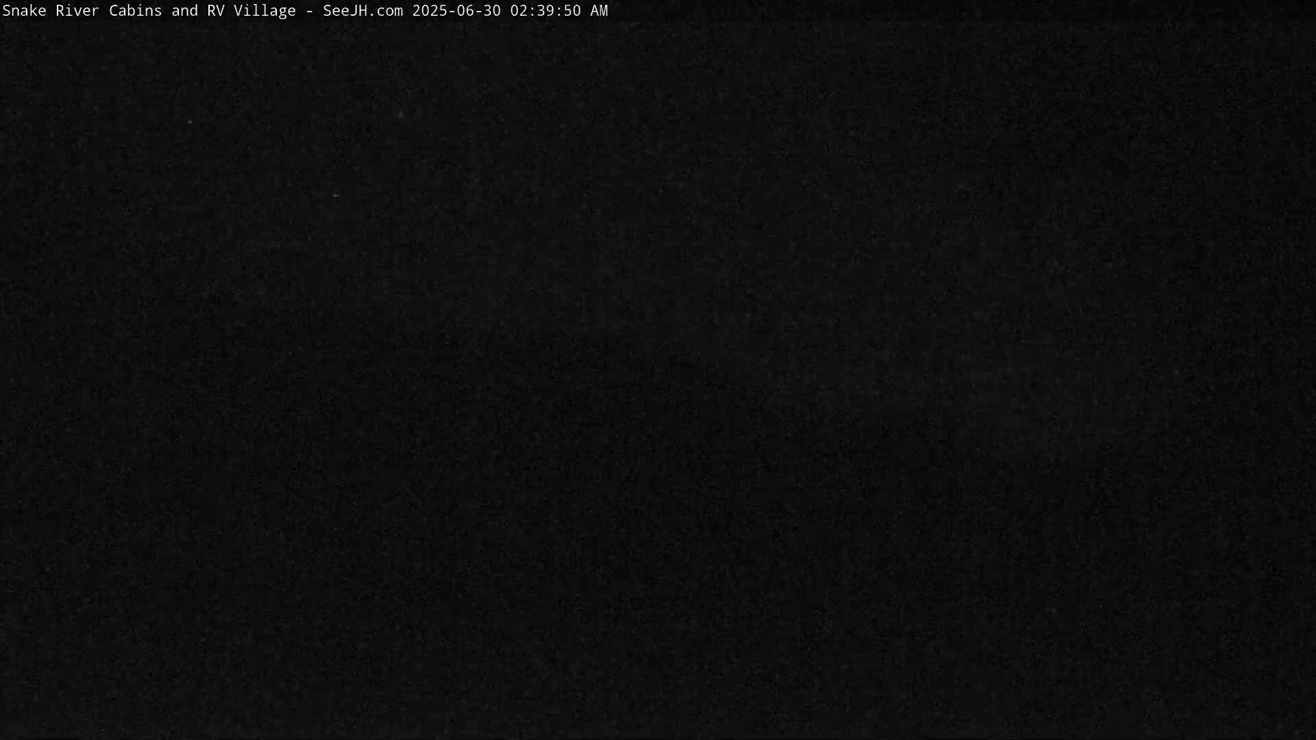 Hoback, Snake River Cabins and RV Village Live Cam - Hoback, Teton, Wyoming, USA