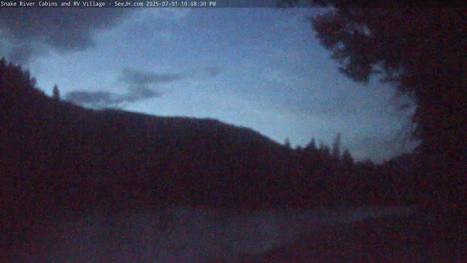Hoback, Snake River Cabins and RV Village Live Cam - Hoback, Teton, Wyoming, USA