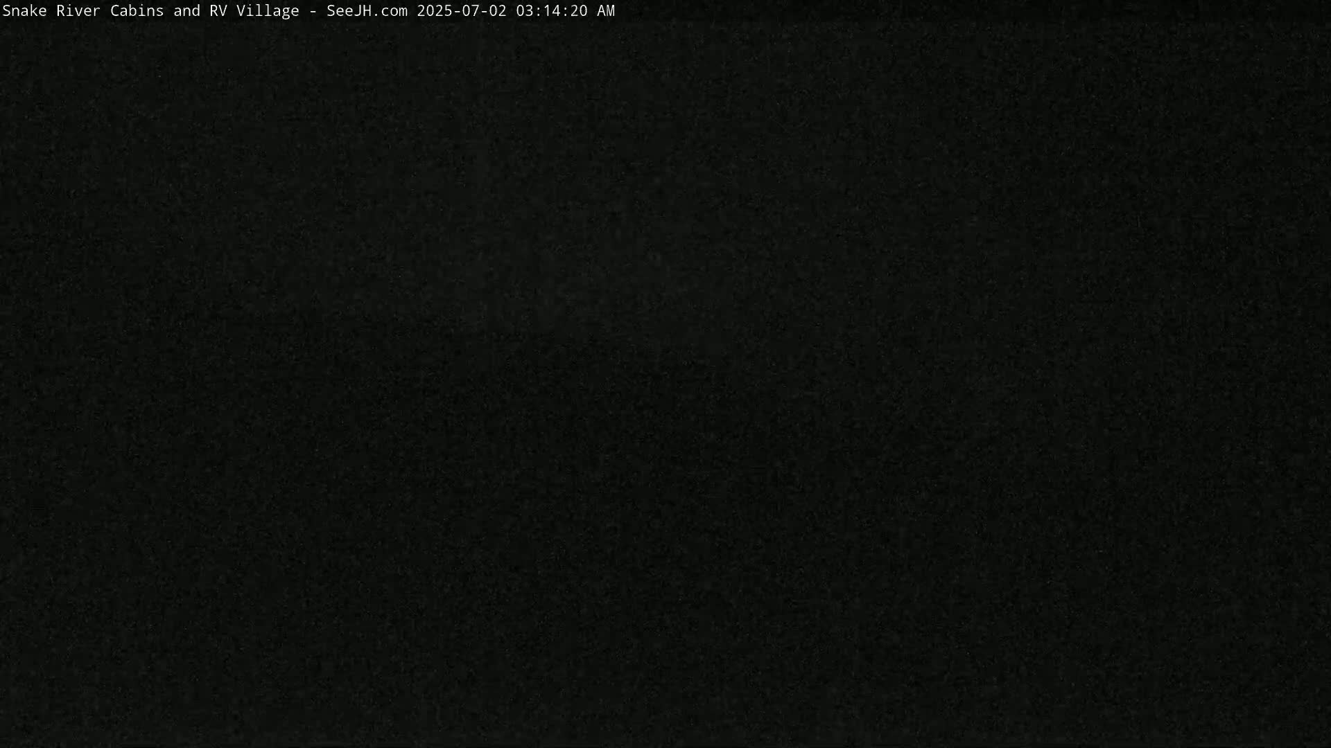 Hoback, Snake River Cabins and RV Village Live Cam - Hoback, Teton, Wyoming, USA