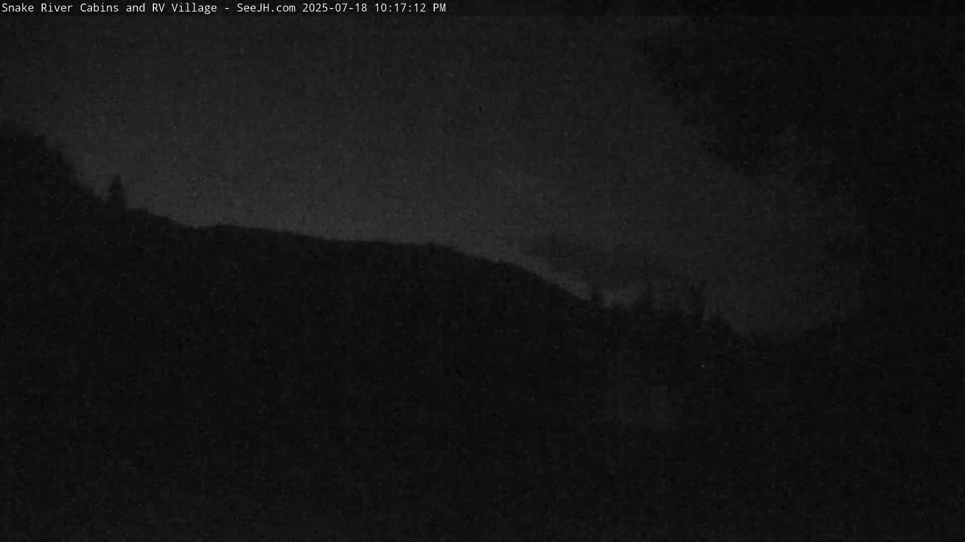 Hoback, Snake River Cabins and RV Village Live Cam - Hoback, Teton, Wyoming, USA