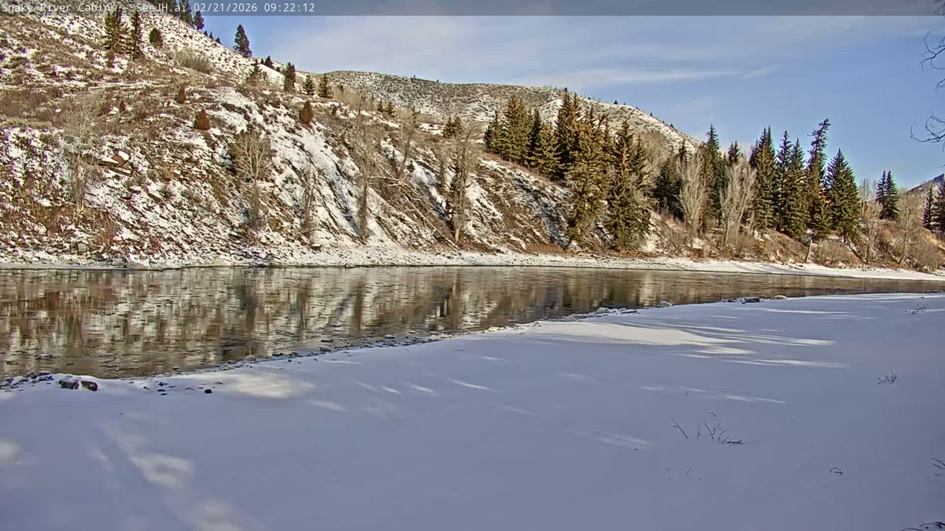 Hoback, Snake River Cabins and RV Village Live Cam - Hoback, Teton, Wyoming, USA